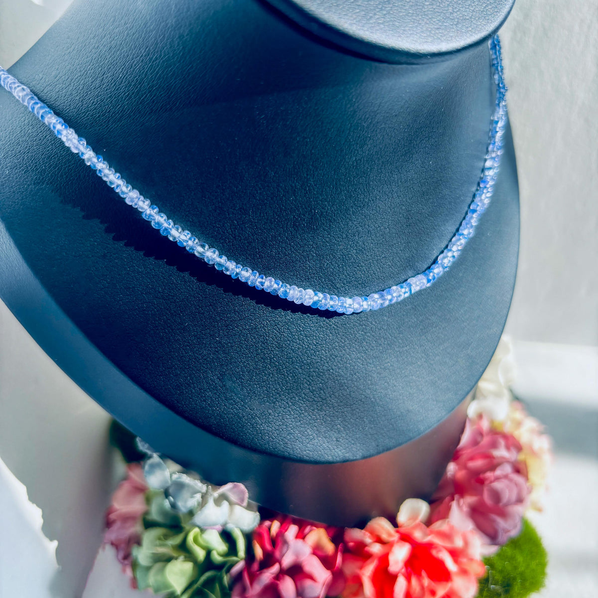 Tanzanite Sterling Silver Choker Necklace
