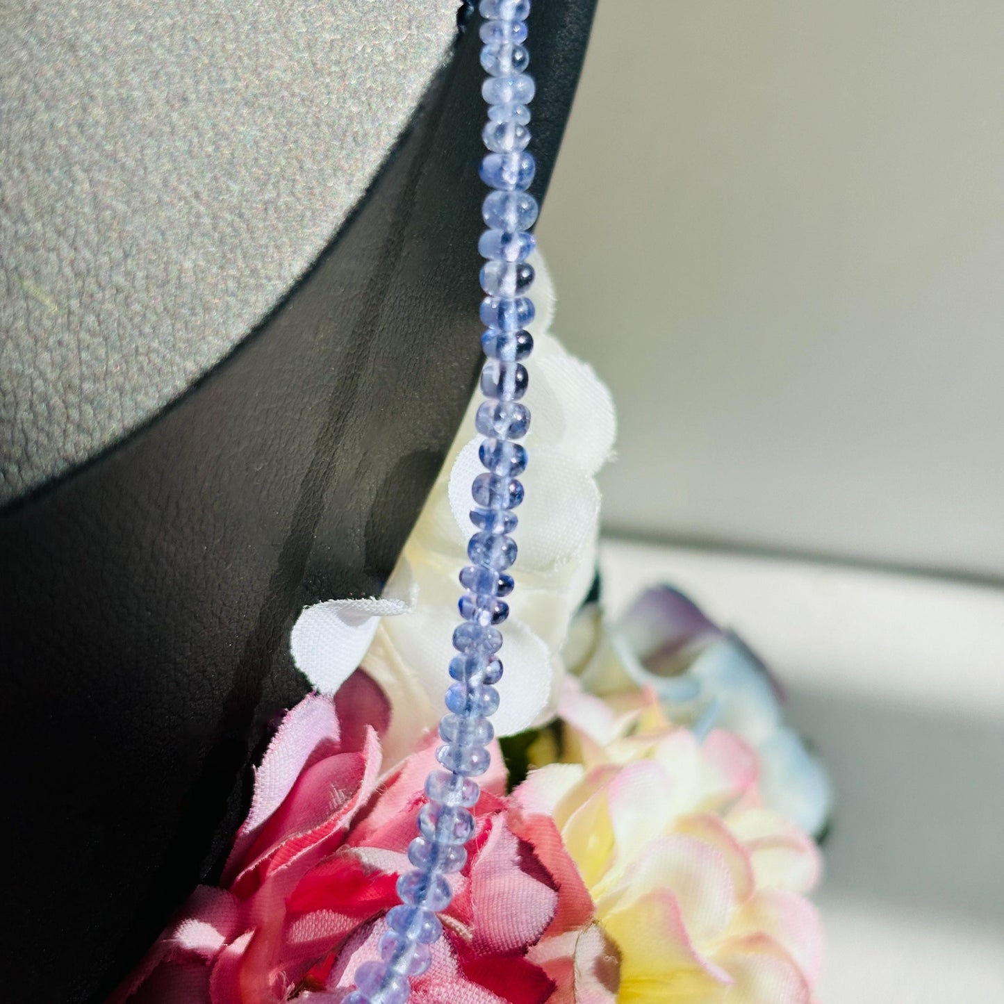 Tanzanite Sterling Silver Choker Necklace