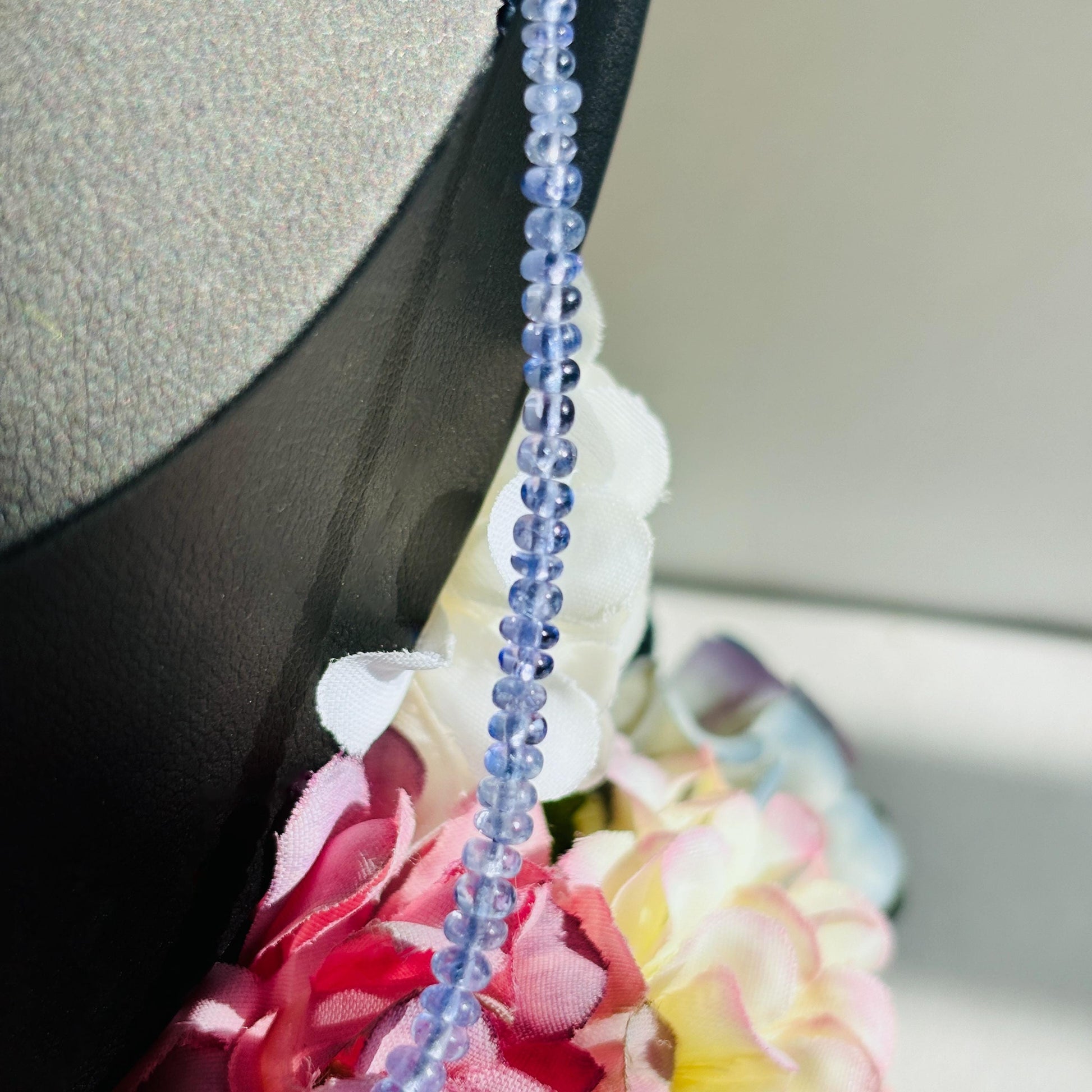 Tanzanite Sterling Silver Choker Necklace