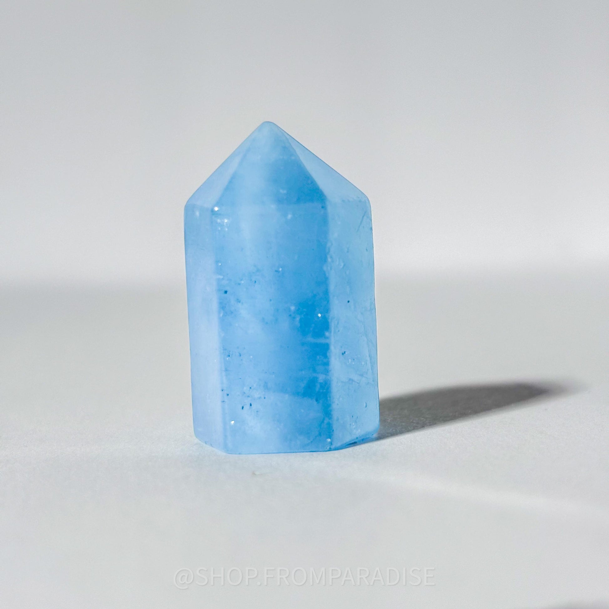 Aquamarine Crystal Tower