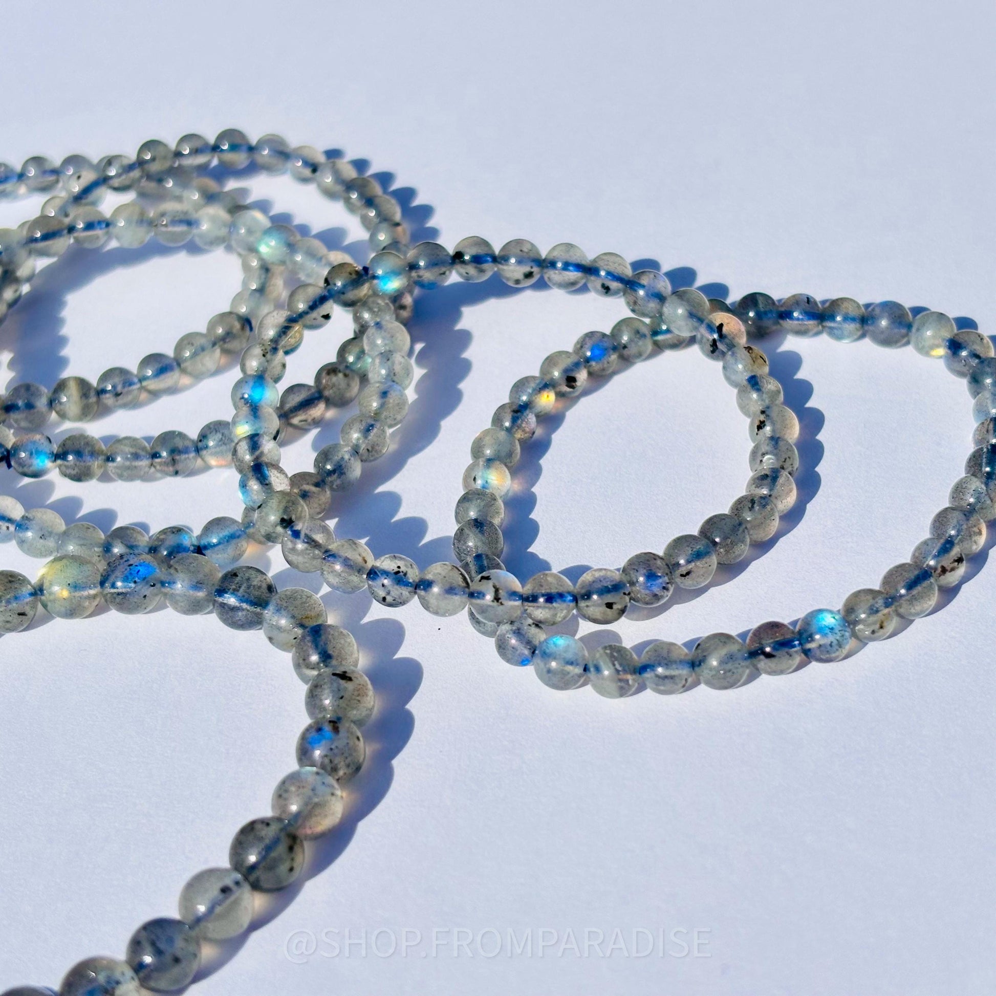 Labradorite Bracelet Rainbow Flash Labradorite Natural Unisex Bracelet Purple Flash Labradorite Jewelry Labradorite Multicolor