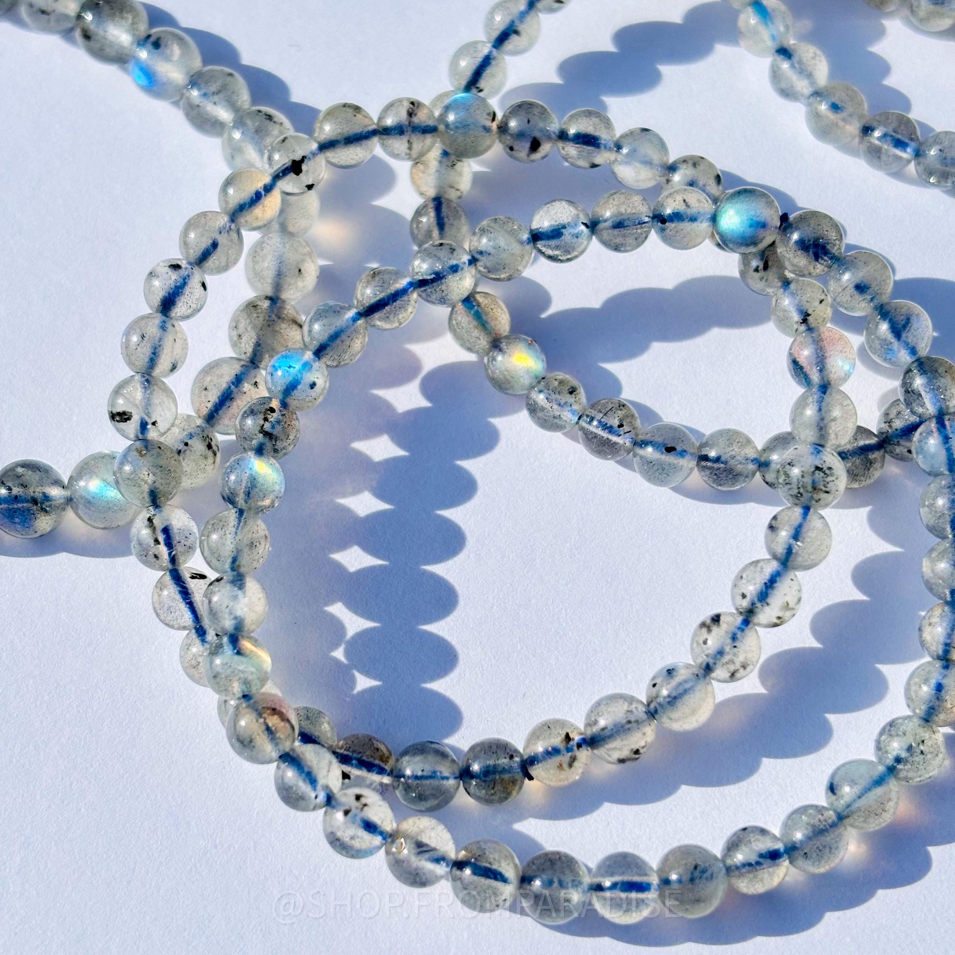 Labradorite Bracelet Rainbow Flash Labradorite Natural Unisex Bracelet Purple Flash Labradorite Jewelry Labradorite Multicolor