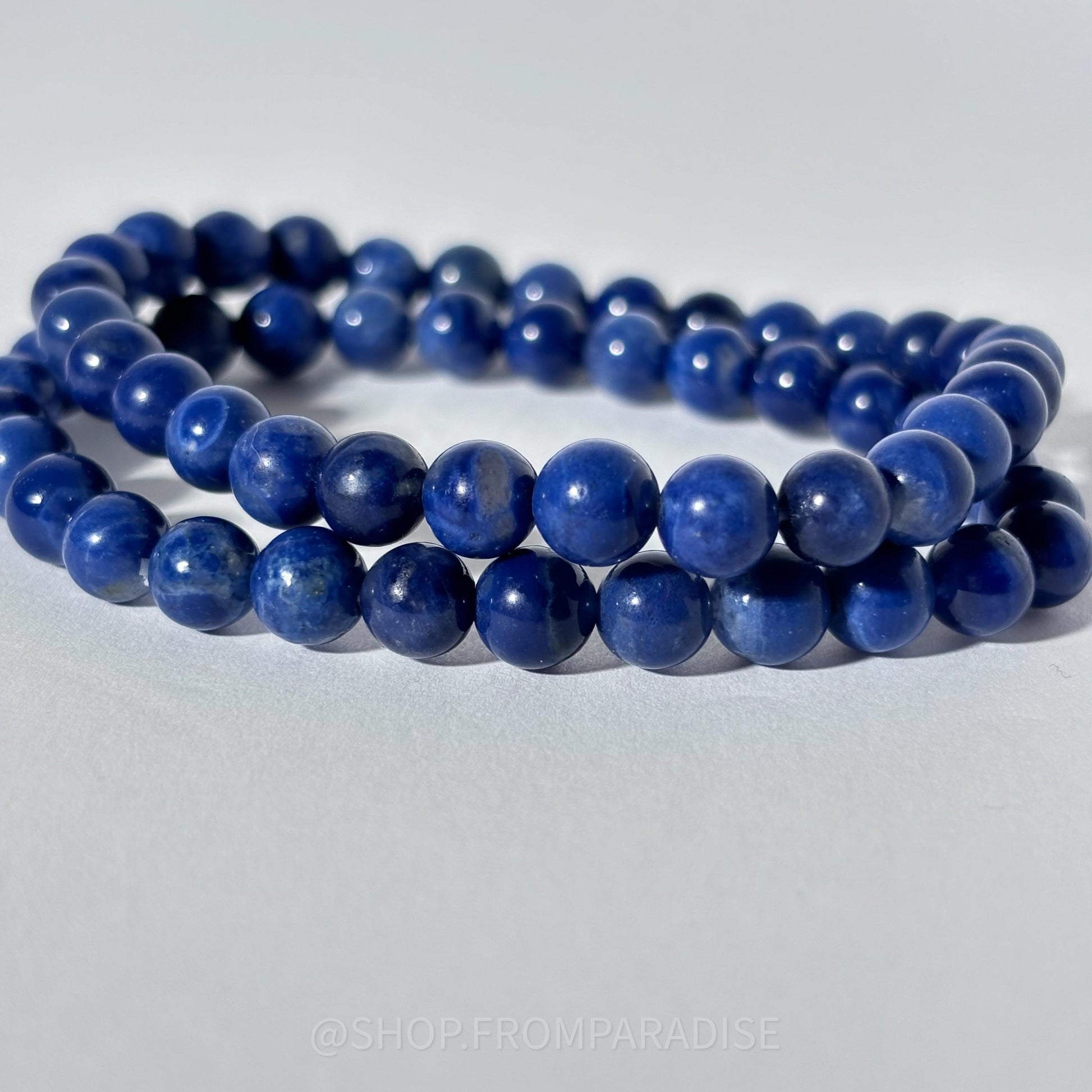 Dumortierite Crystal Bracelet