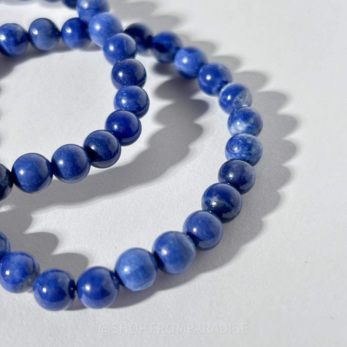 Dumortierite Crystal Bracelet