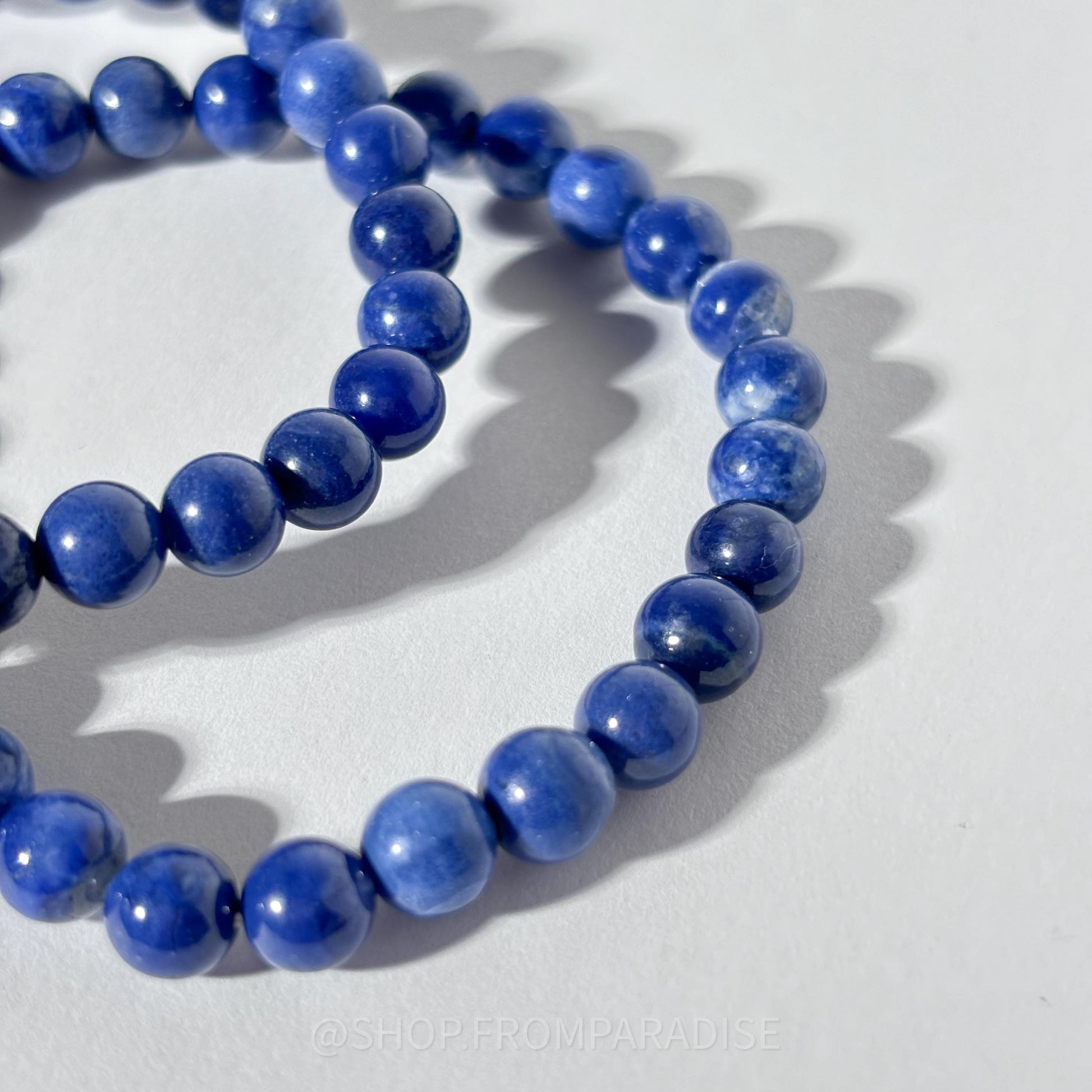 Dumortierite Crystal Bracelet