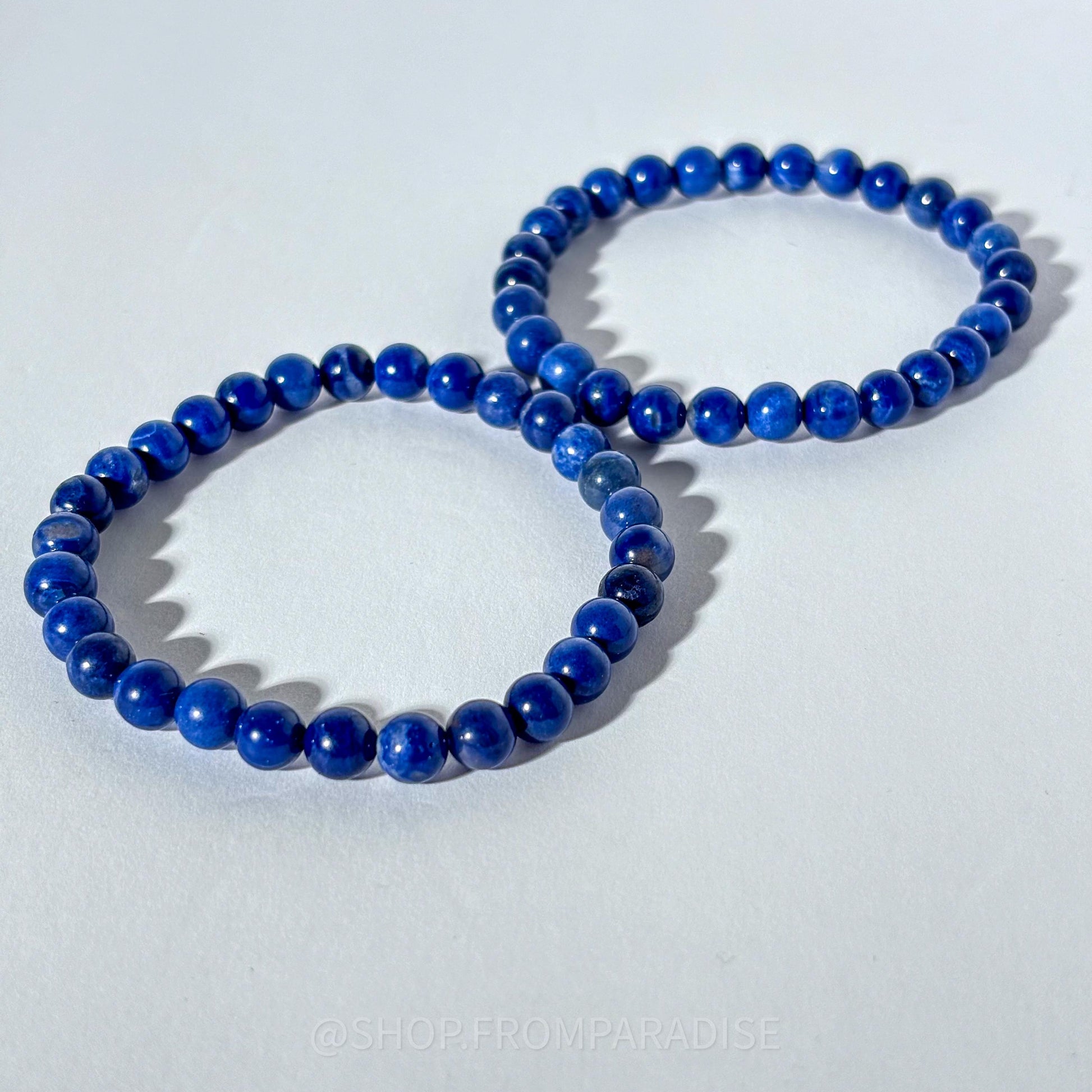 Dumortierite Crystal Bracelet