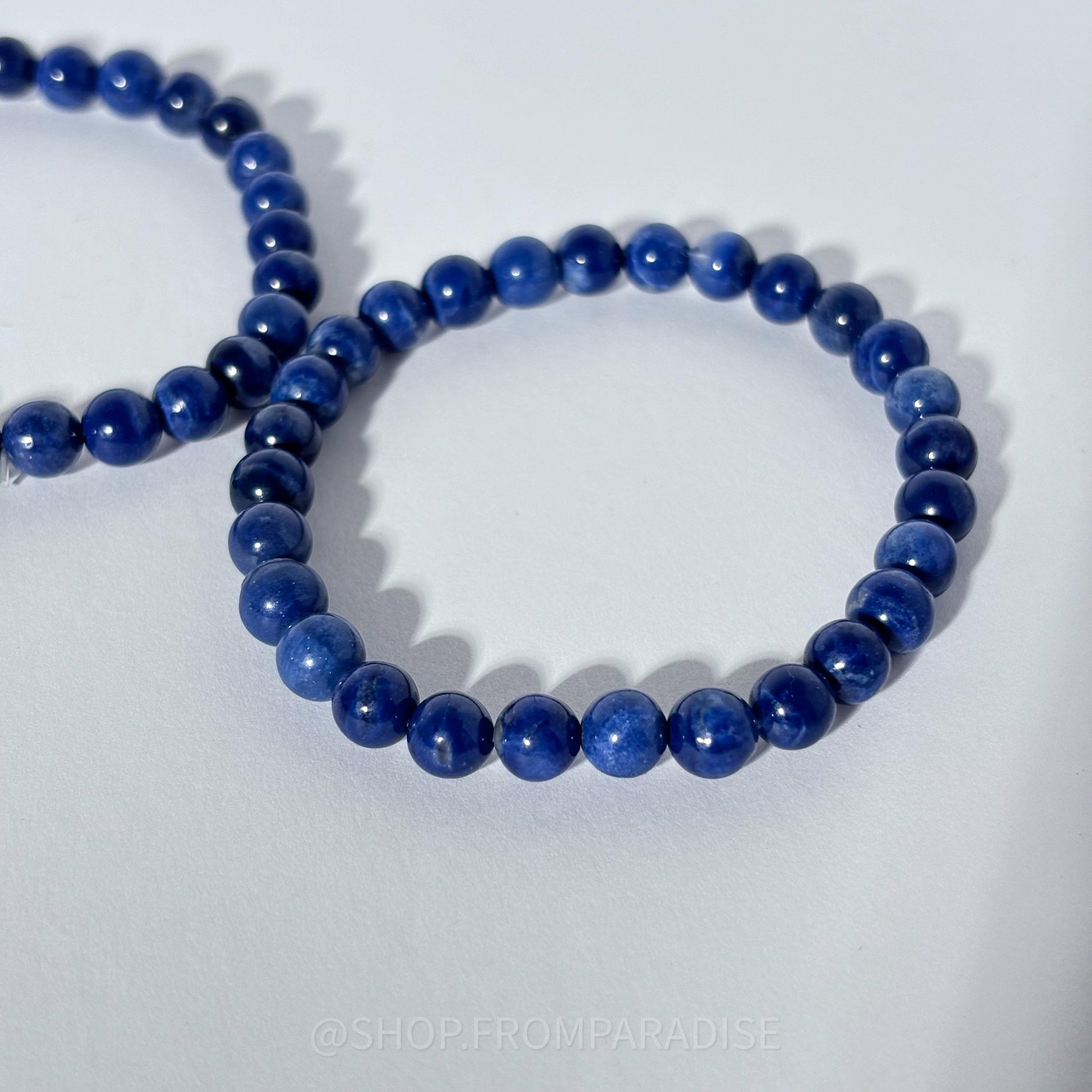 Dumortierite Crystal Bracelet