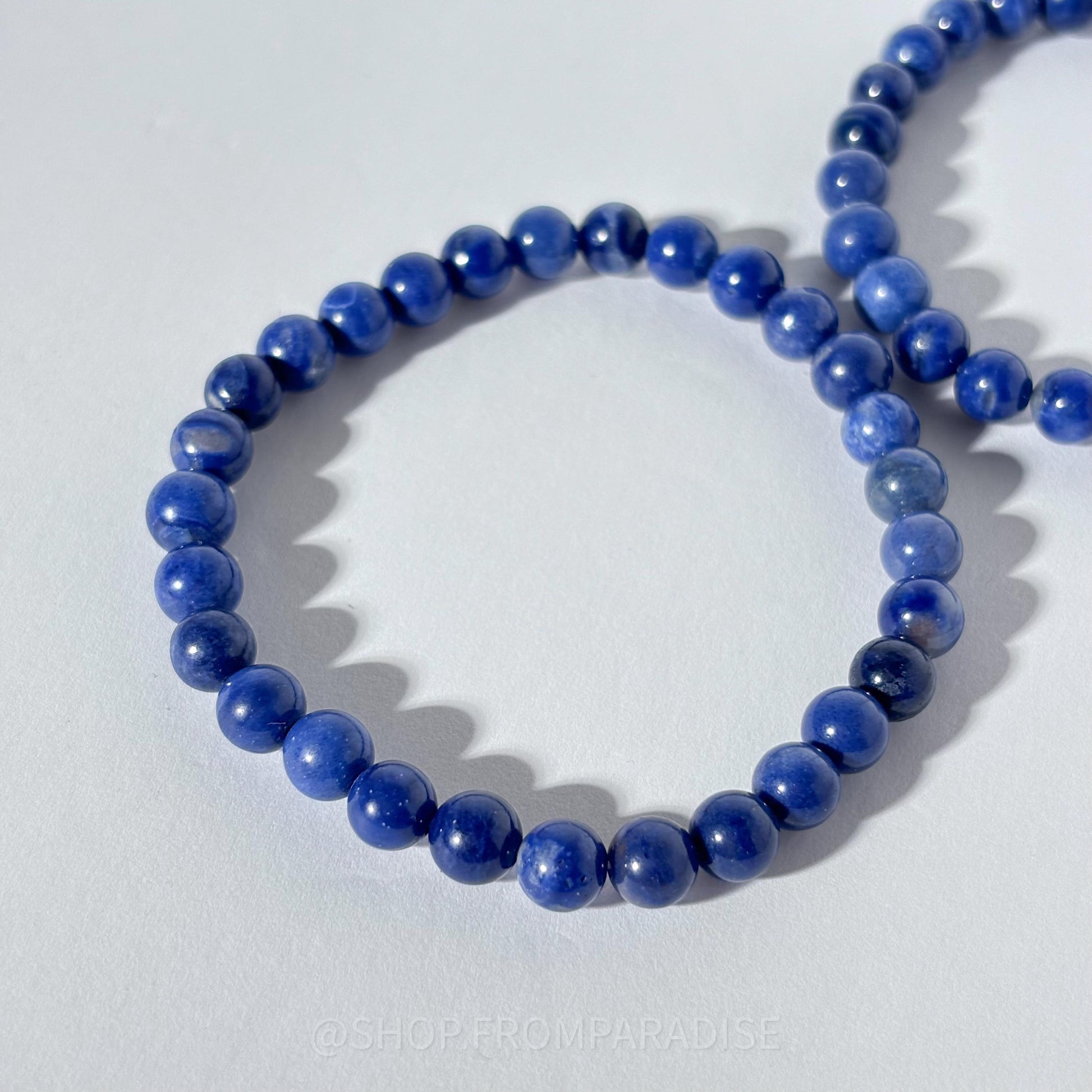 Dumortierite Crystal Bracelet