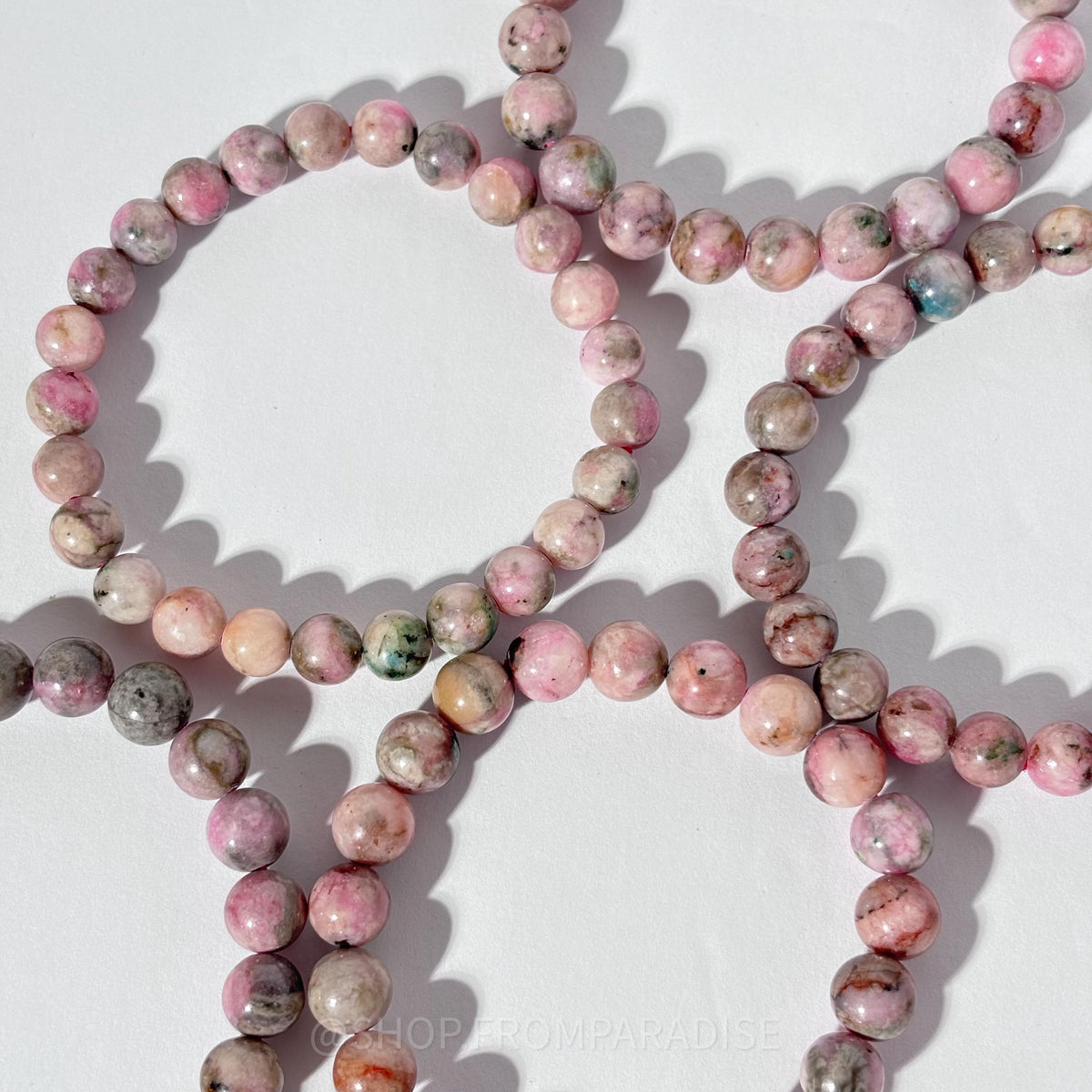 Cobalto Calcite Crystal Stretch Bracelet