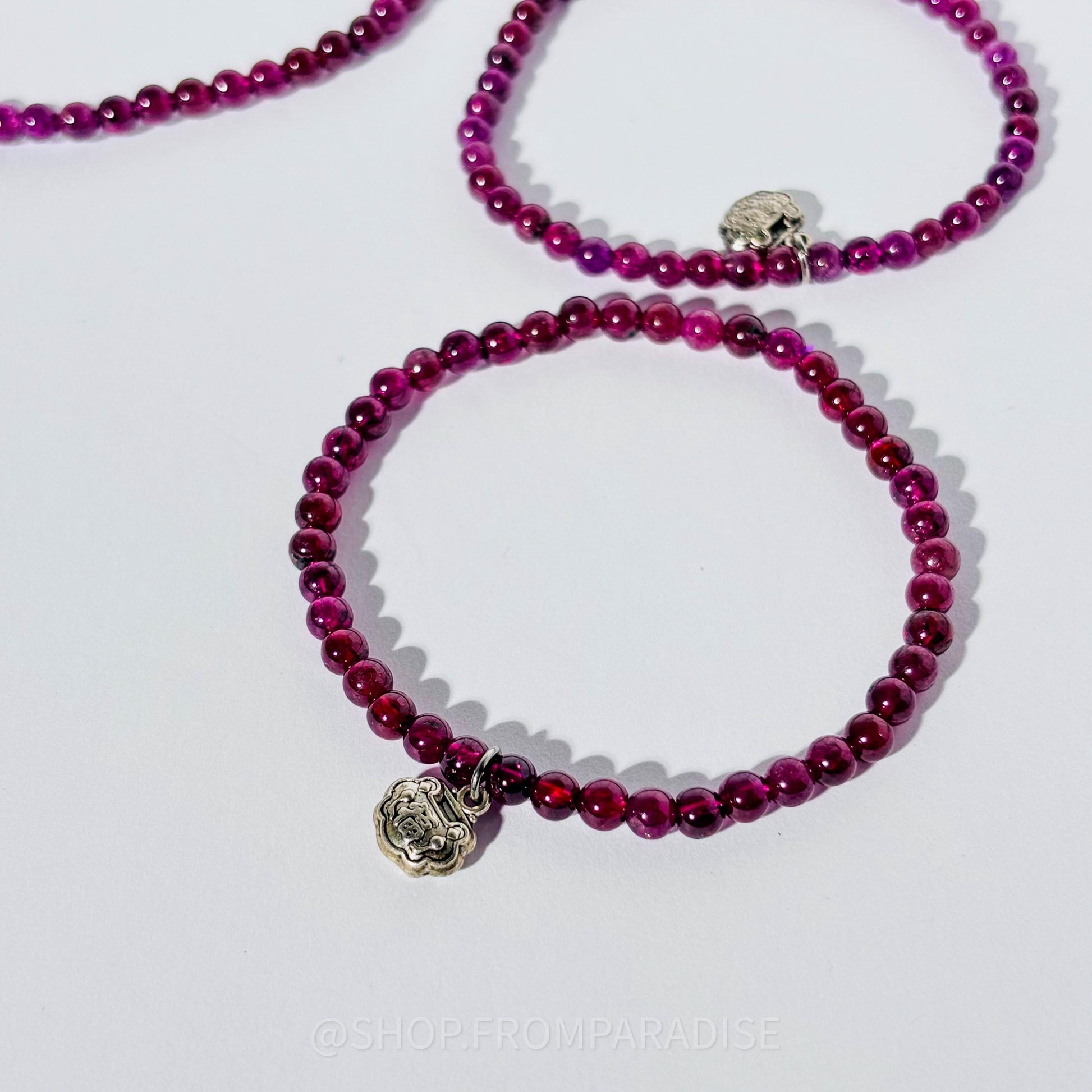 Purple Garnet Bracelet