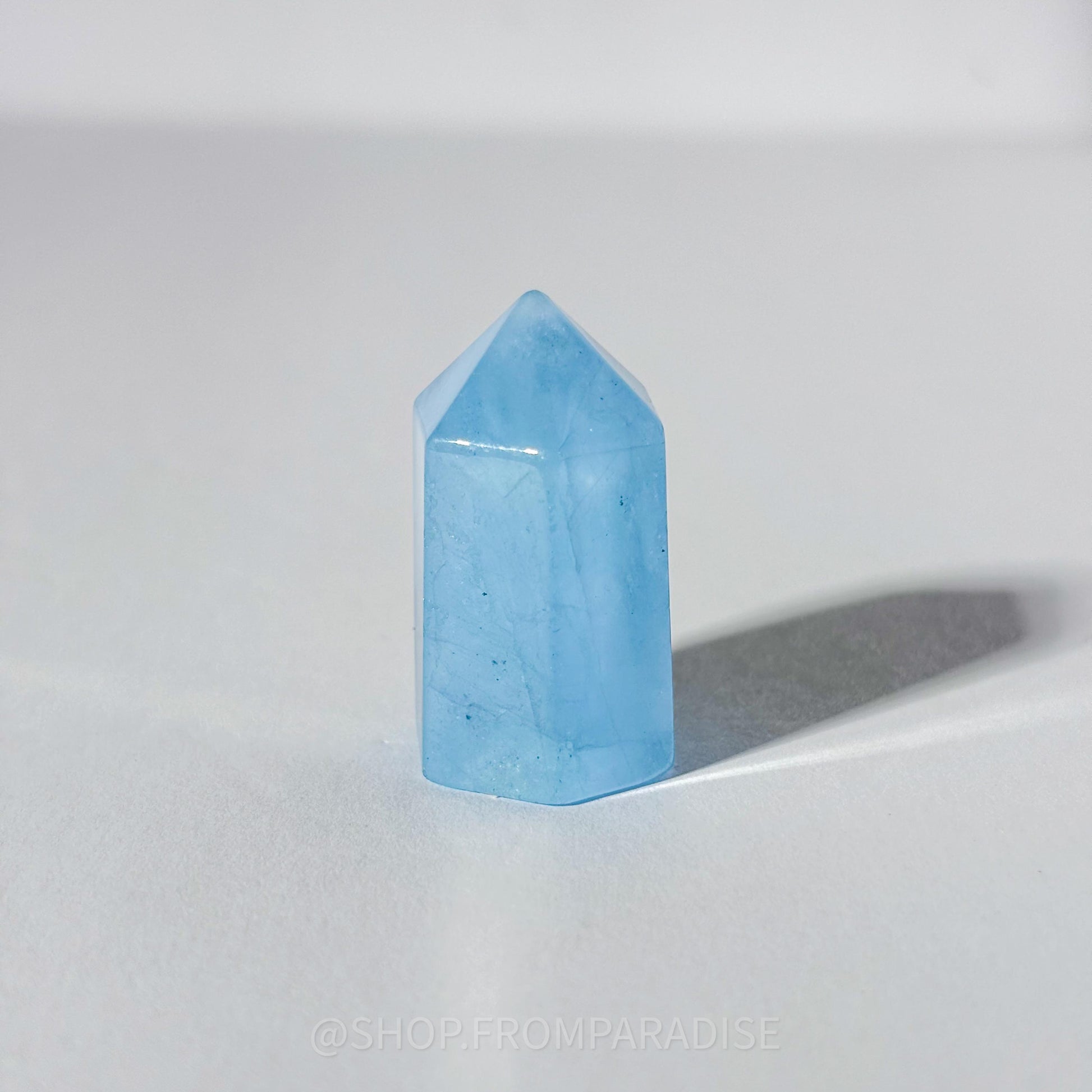 Aquamarine Crystal Tower