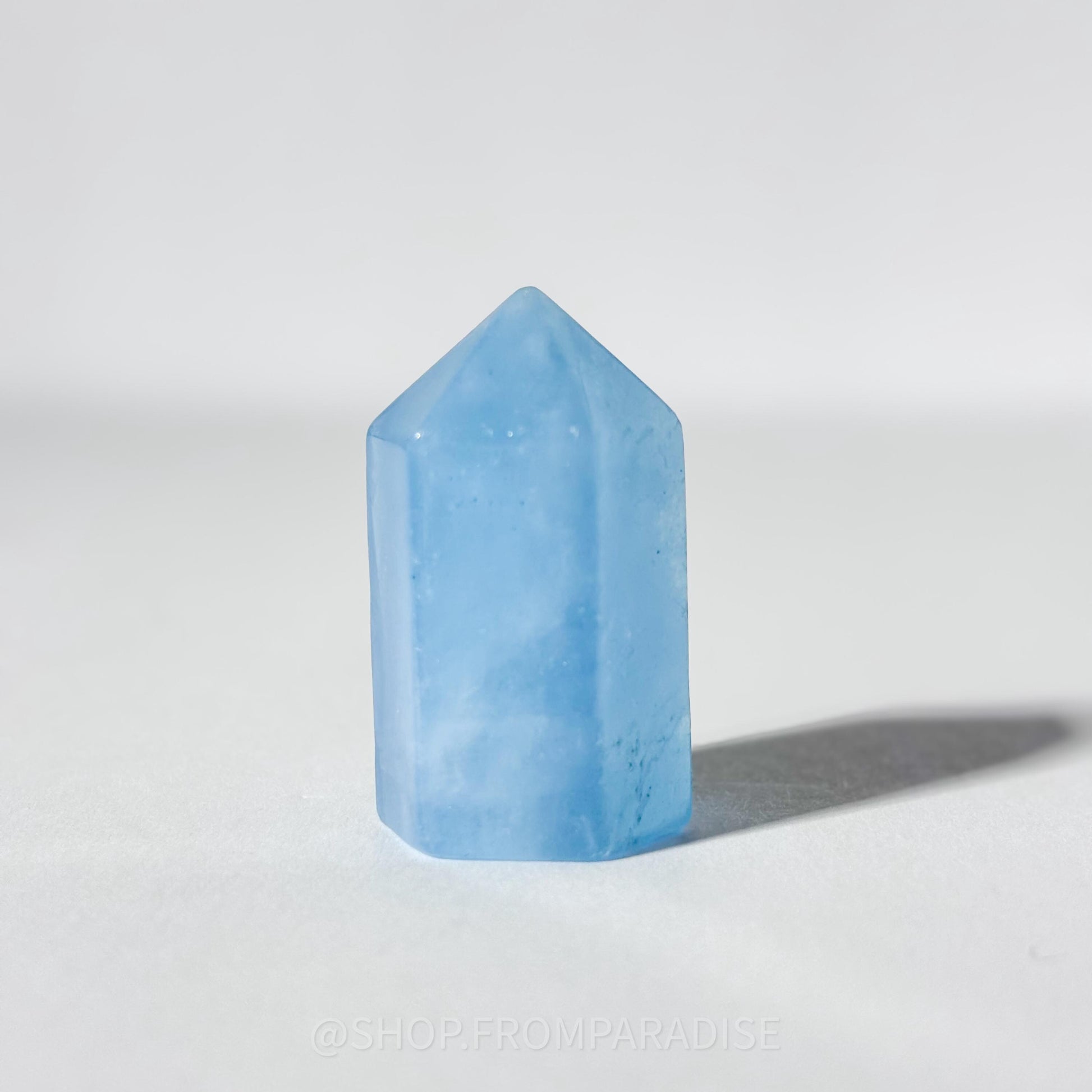 Aquamarine Crystal Tower