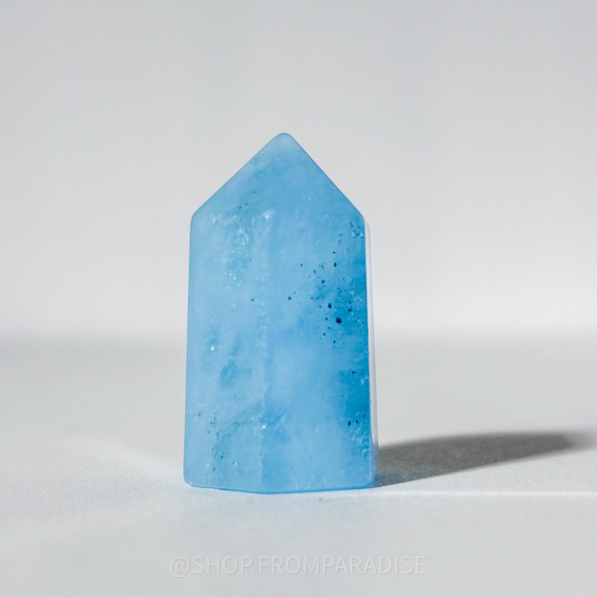 Aquamarine Crystal Tower