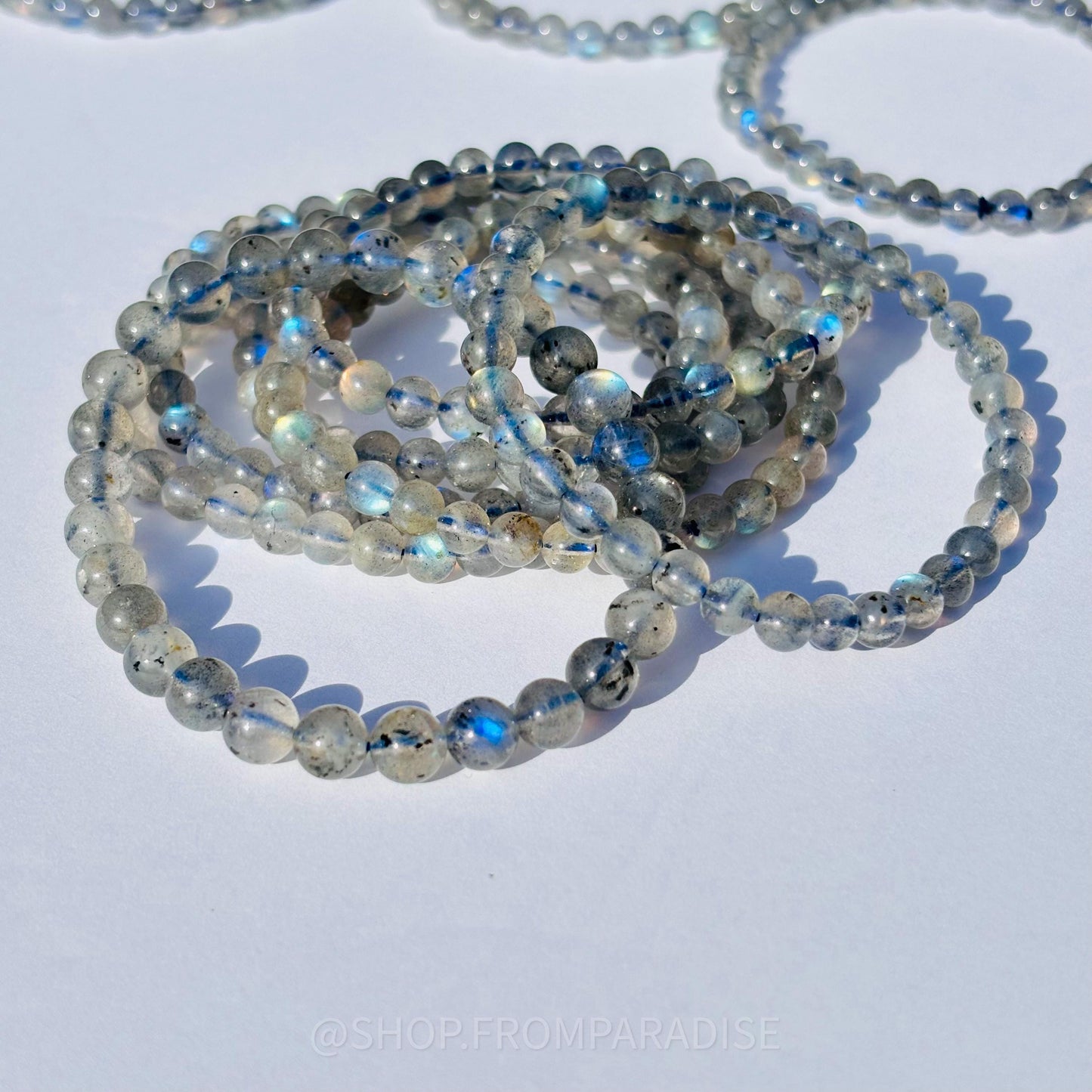Labradorite Bracelet Rainbow Flash Labradorite Natural Unisex Bracelet Purple Flash Labradorite Jewelry Labradorite Multicolor