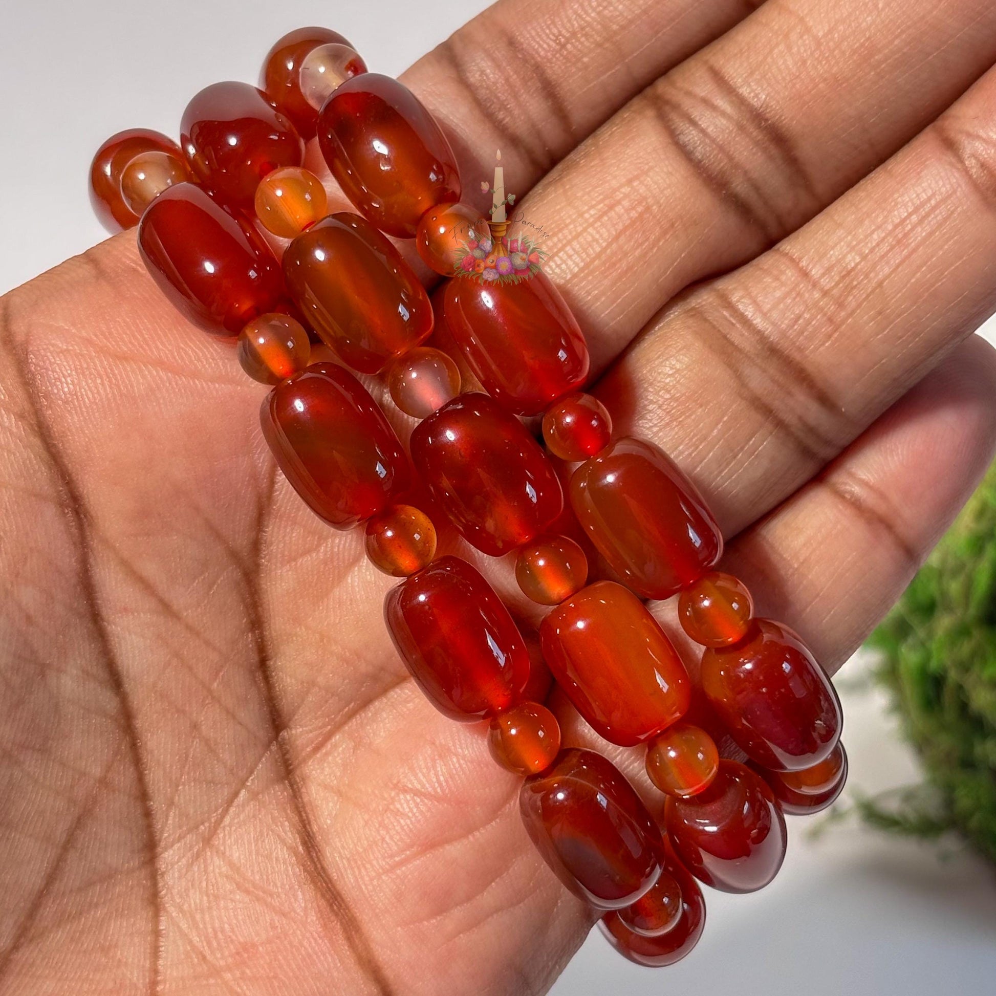 Carnelian Bracelet: Stone for Motivation and Courage | Crystal Jewelry