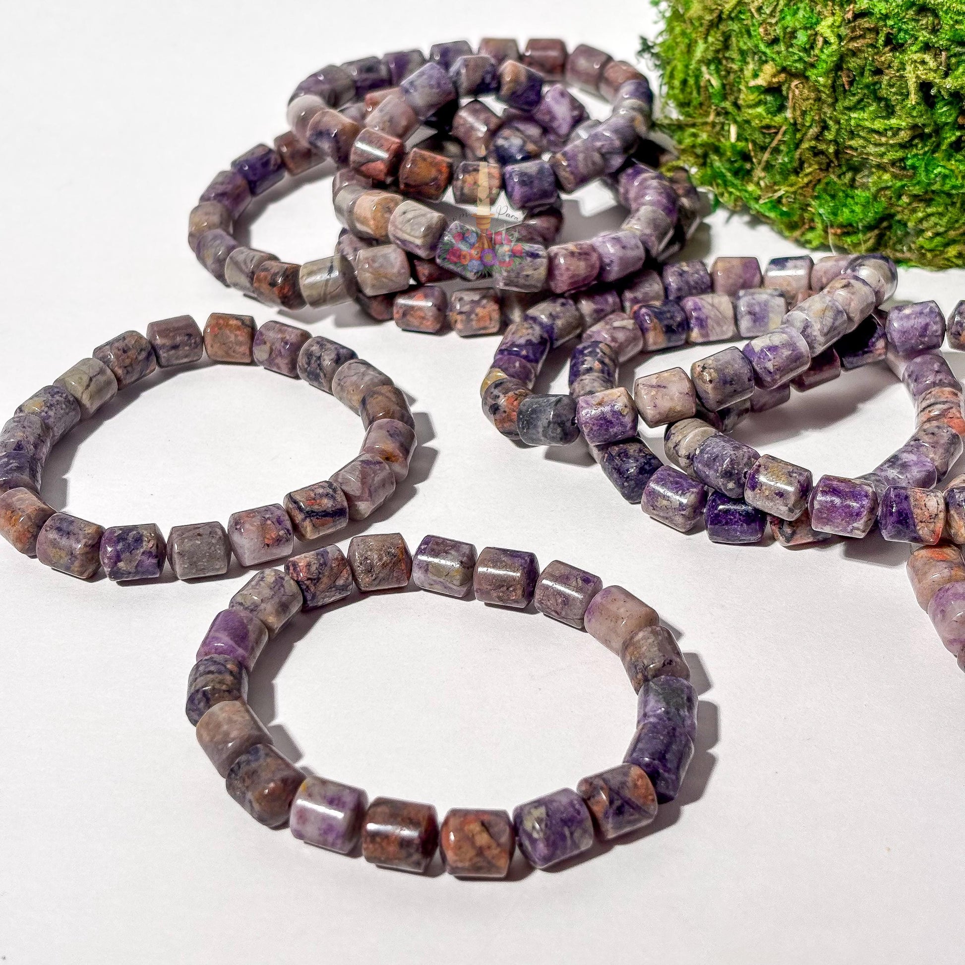 Opalized Fluorite Bracelet: Stone for Focus and Renewal | Crystal Jewelry | Uncommon