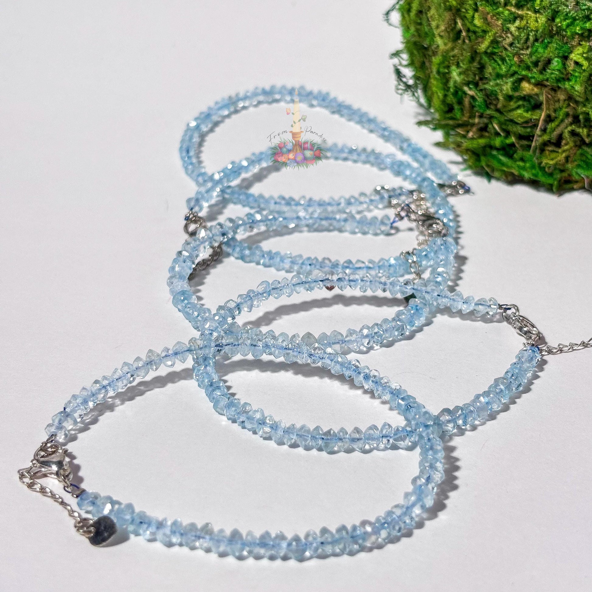 Blue Topaz Bracelet: Crystal for Communication and Clarity | Gemstone Jewelry