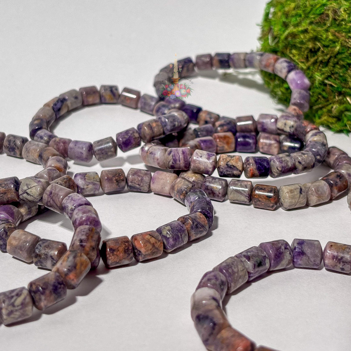 Opalized Fluorite Bracelet: Stone for Focus and Renewal | Crystal Jewelry | Uncommon