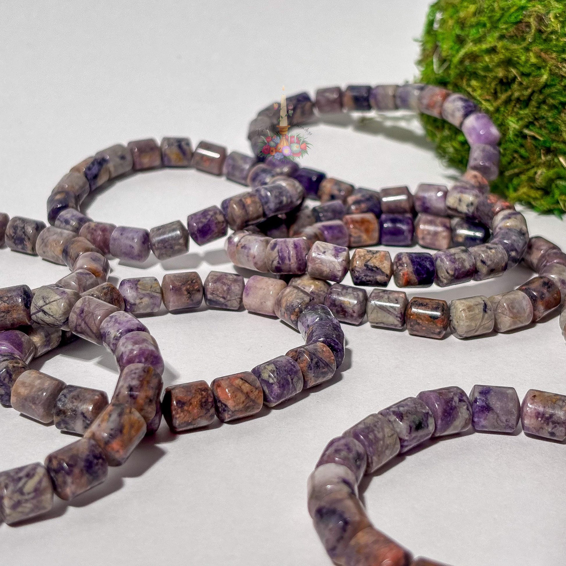 Opalized Fluorite Bracelet: Stone for Focus and Renewal | Crystal Jewelry | Uncommon
