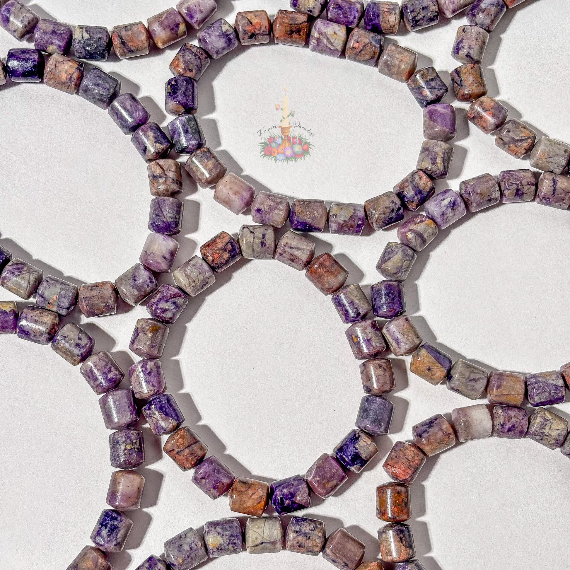Opalized Fluorite Bracelet: Stone for Focus and Renewal | Crystal Jewelry | Uncommon