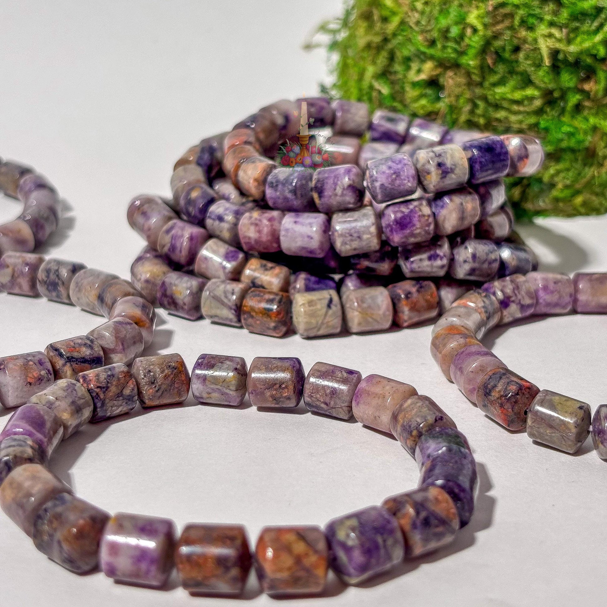 Opalized Fluorite Bracelet: Stone for Focus and Renewal | Crystal Jewelry | Uncommon