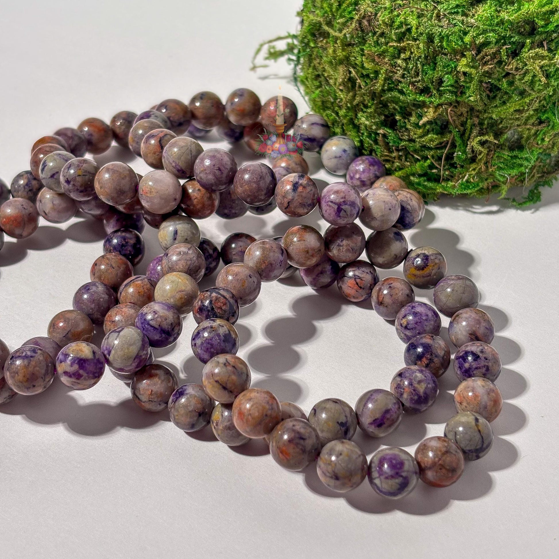 Fluorite Bracelet | Opalized Fluorite | Rare Variety | Handmade Gemstone Jewelry for Clarity and Balance