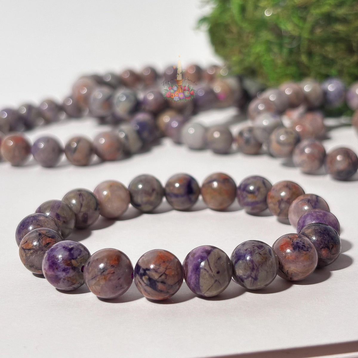 Fluorite Bracelet | Opalized Fluorite | Rare Variety | Handmade Gemstone Jewelry for Clarity and Balance
