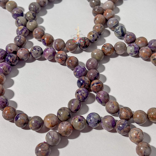 Fluorite Bracelet | Opalized Fluorite | Rare Variety | Handmade Gemstone Jewelry for Clarity and Balance