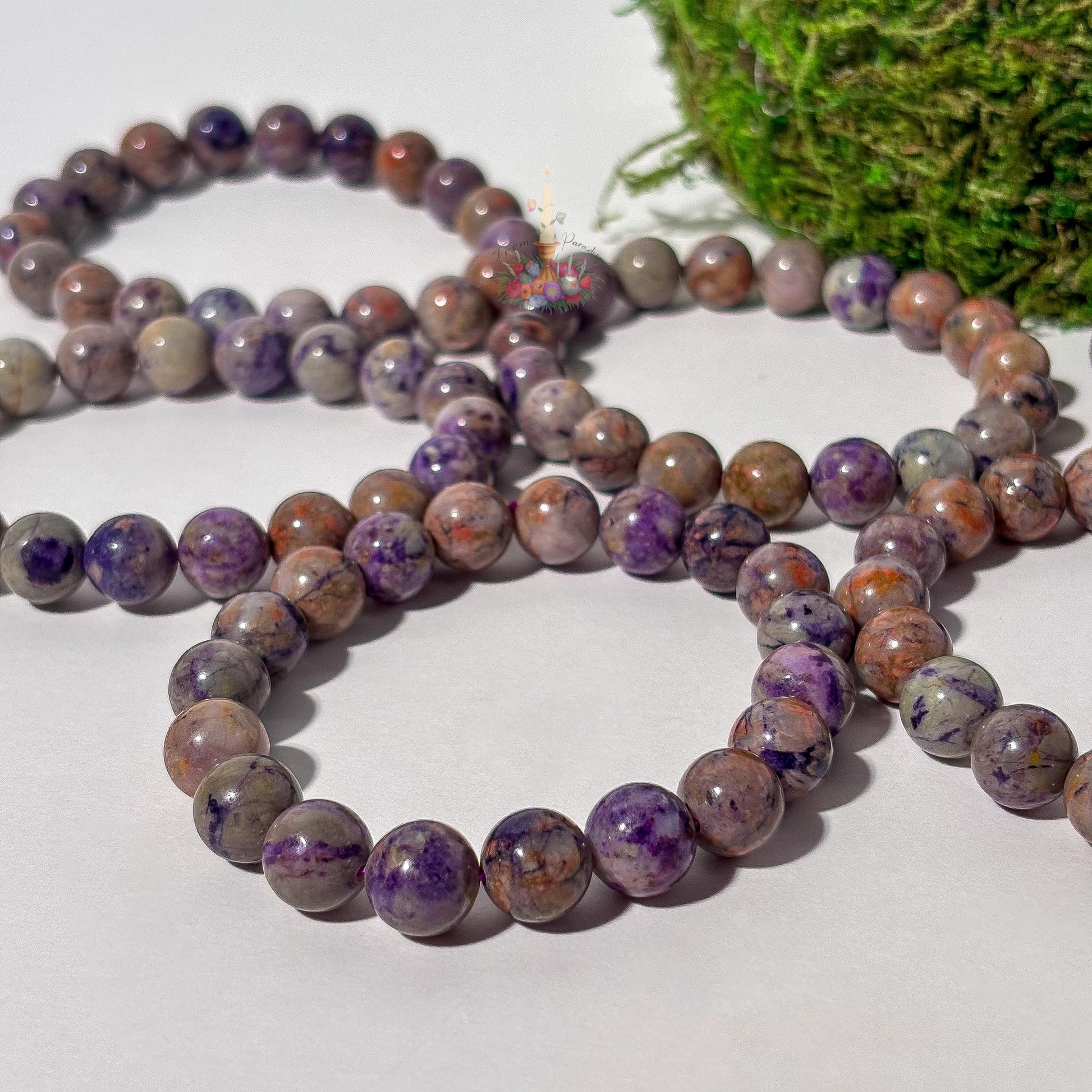 Fluorite Bracelet | Opalized Fluorite | Rare Variety | Handmade Gemstone Jewelry for Clarity and Balance