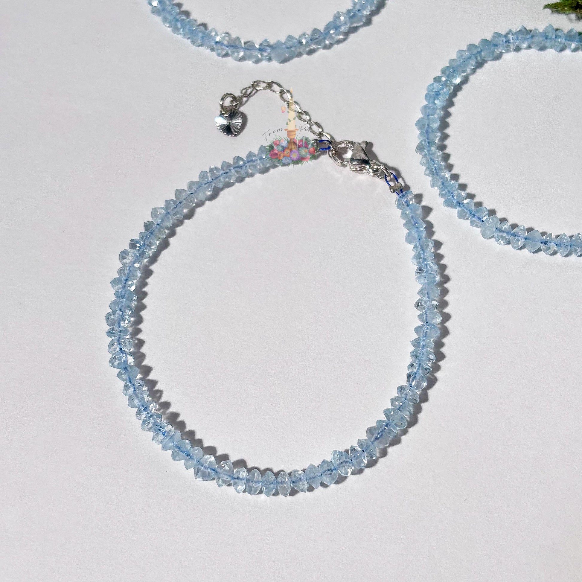 Blue Topaz Bracelet: Crystal for Communication and Clarity | Gemstone Jewelry