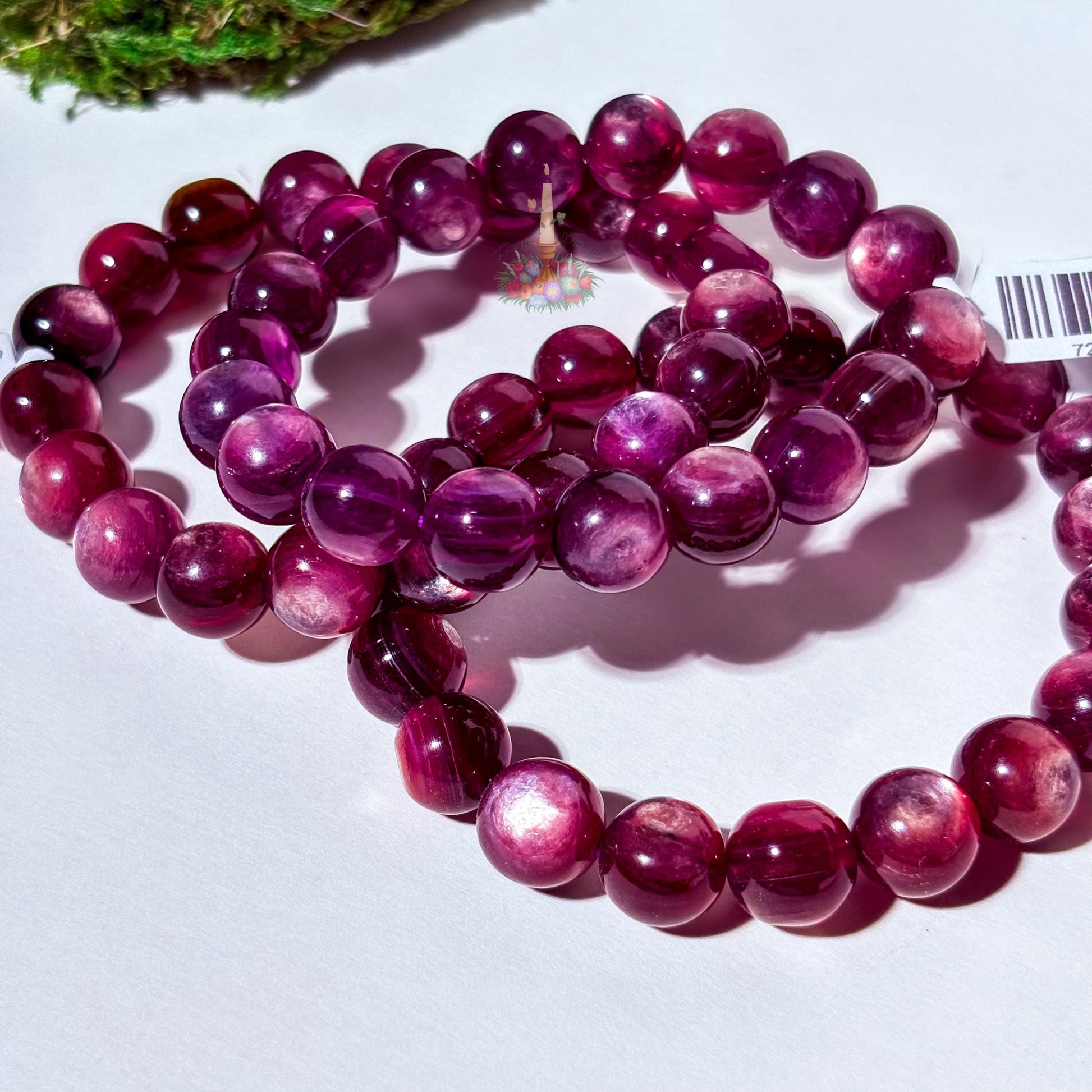 Purple Mica Bracelet: Intuition & Self-expression