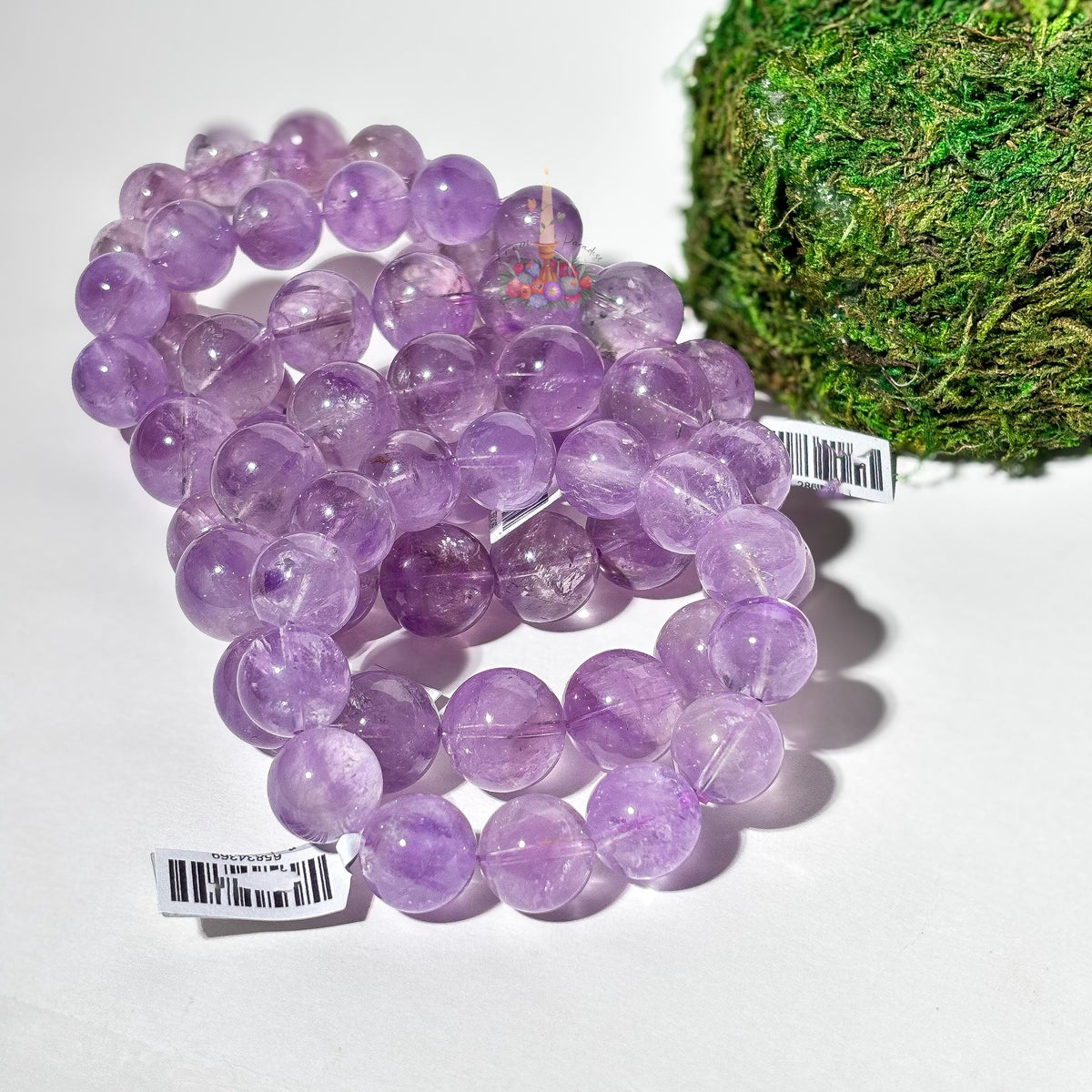 Lavender Amethyst Chunky Bracelet: Stress Relief & Emotional Clarity