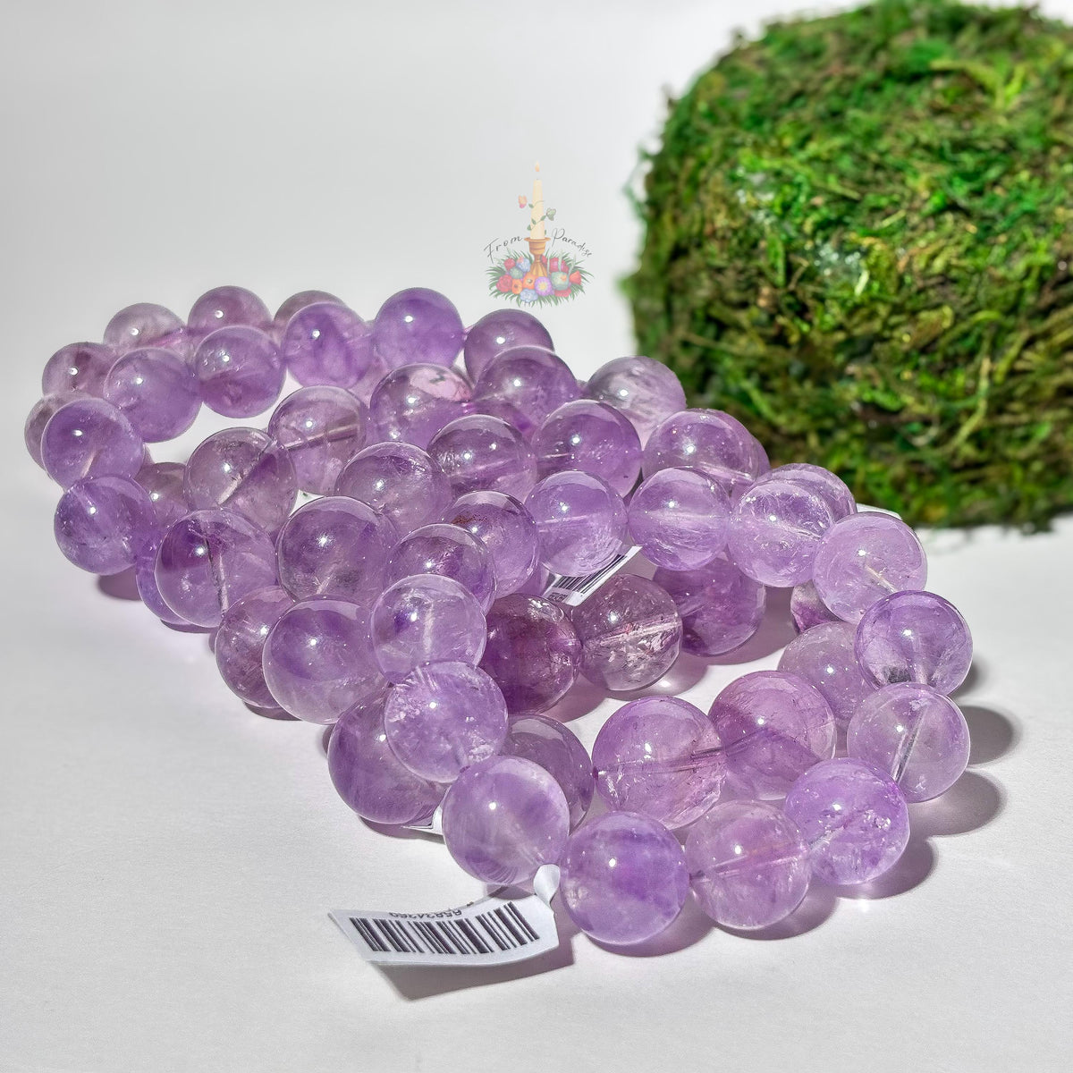 Lavender Amethyst Chunky Bracelet: Stress Relief & Emotional Clarity