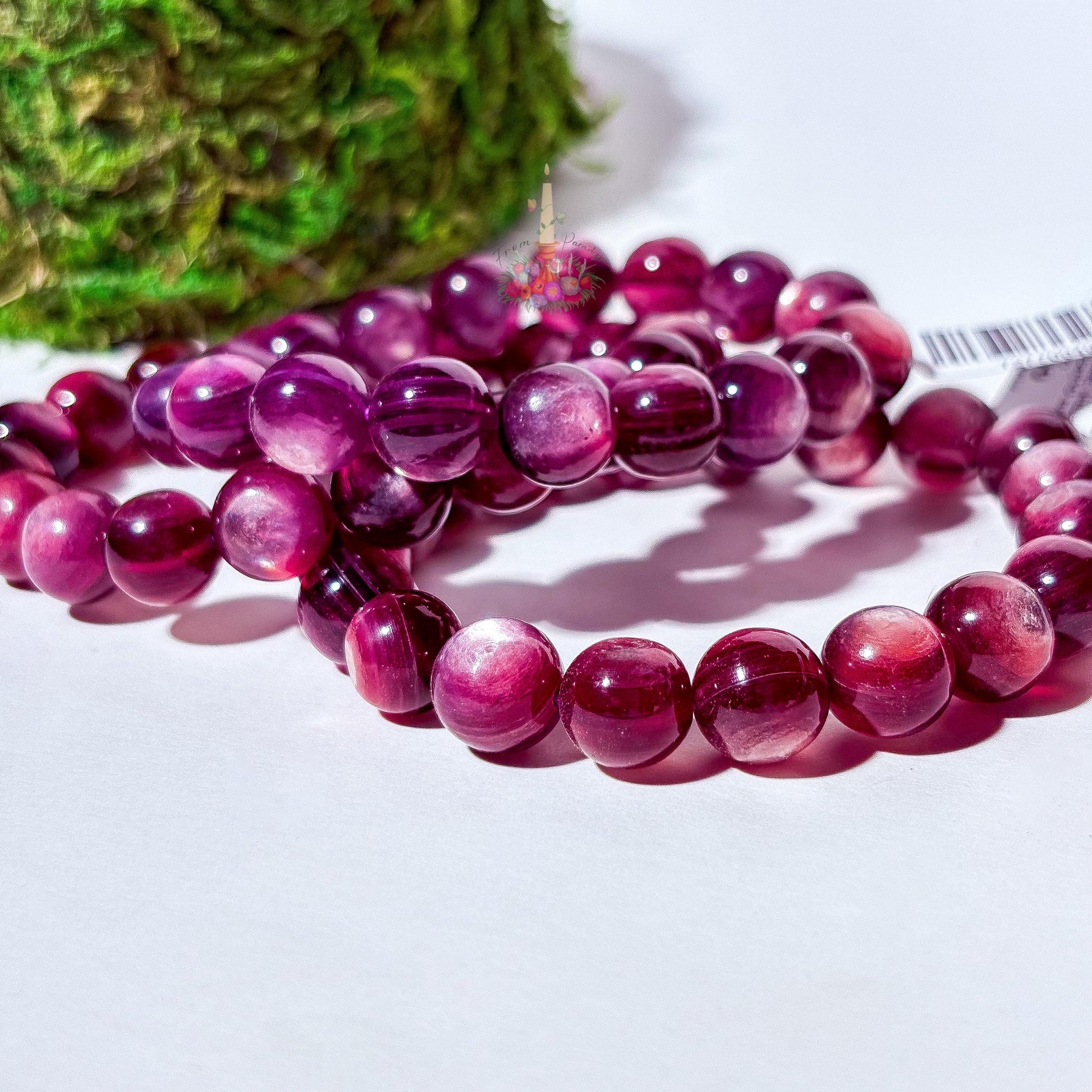 Purple Mica Bracelet: Intuition & Self-expression