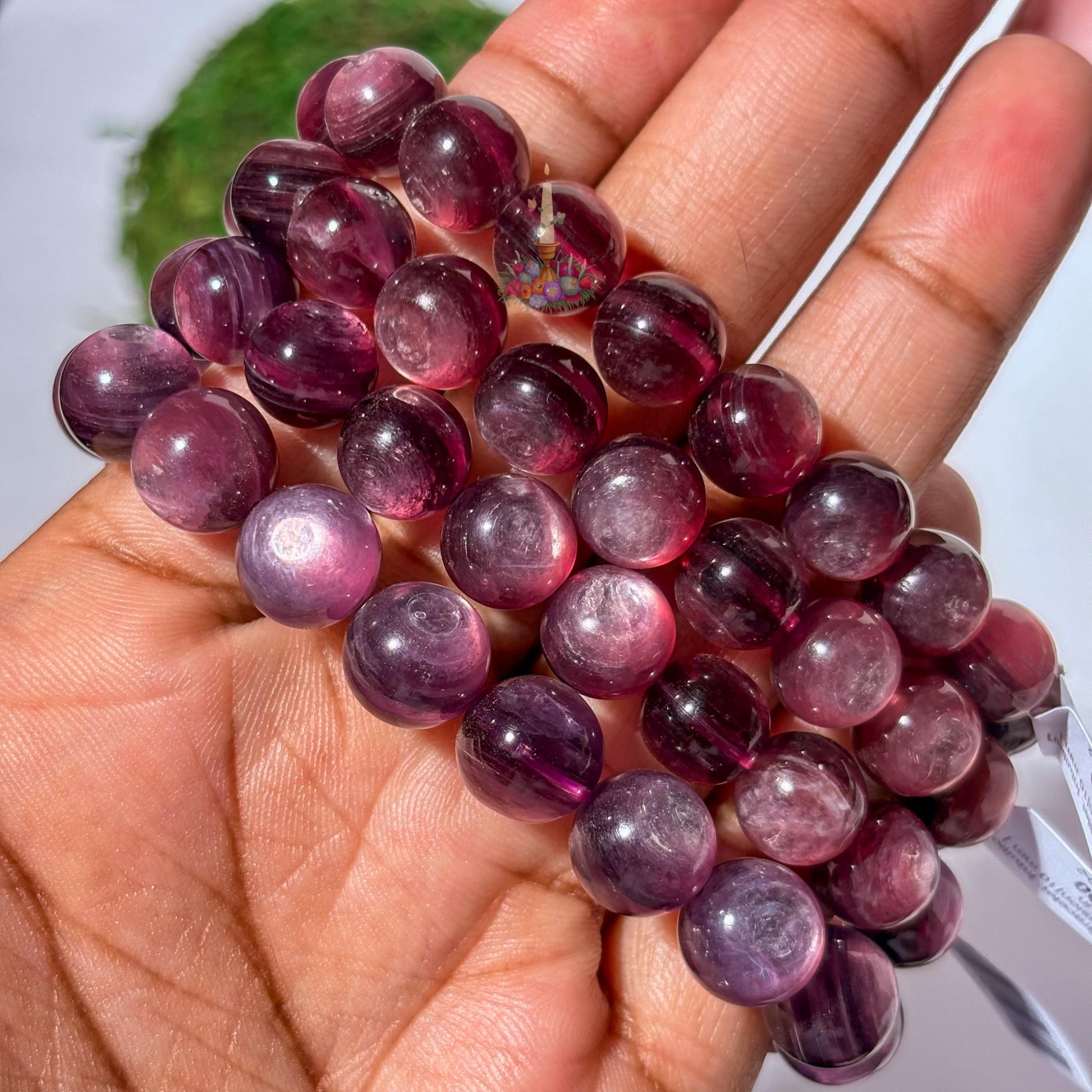 Purple Mica Bracelet: Intuition & Self-expression