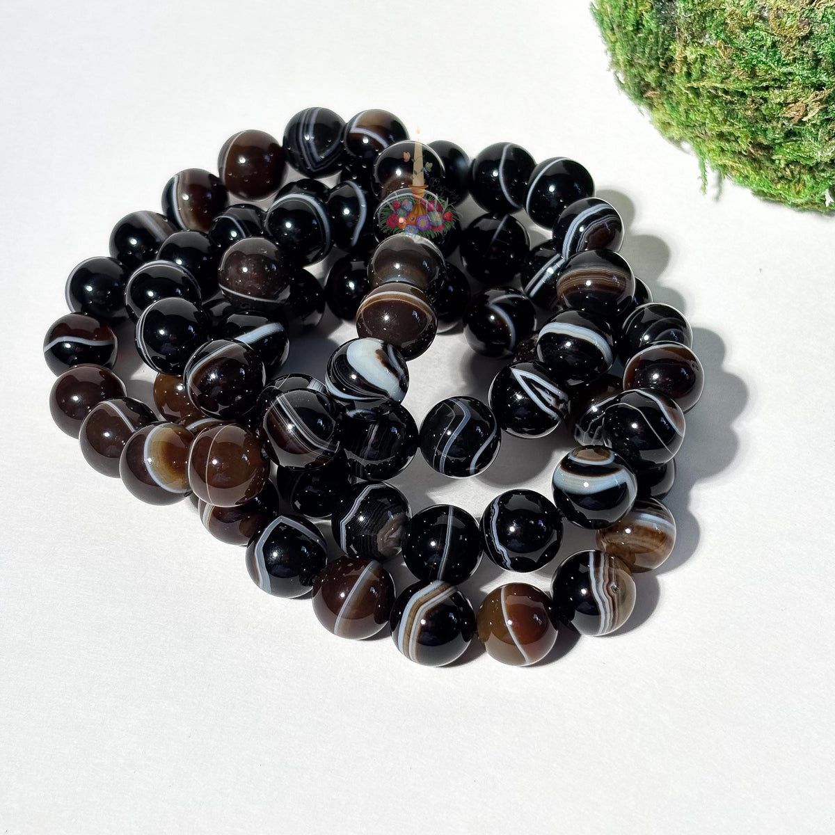 Botswana Agate Bracelet | Banded Agate Crystal Bracelet | Stone for Emotional Stability & Resilience | Gemstone Bracelet Jewelry