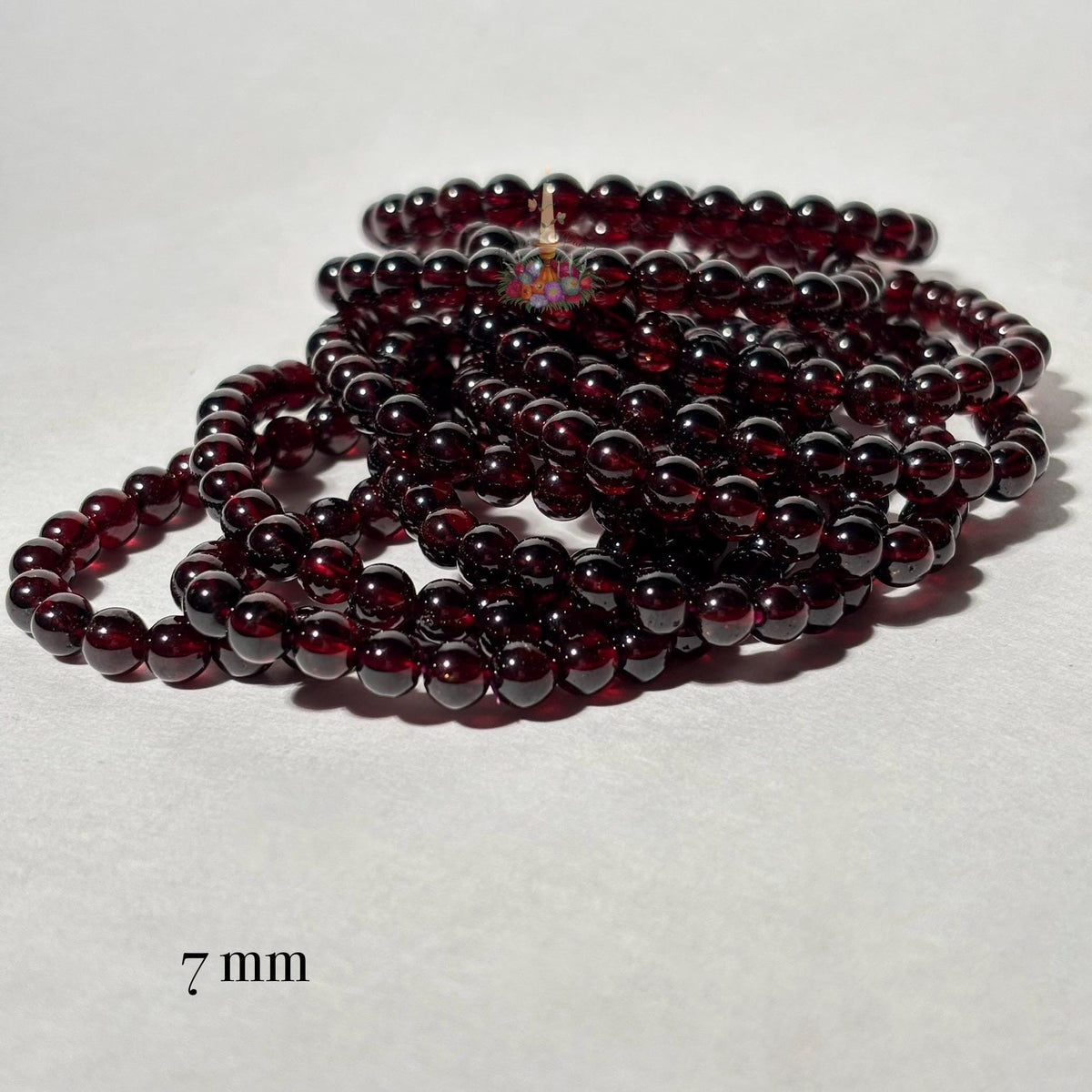 Red Garnet Crystal Bracelet: Passion & Strength