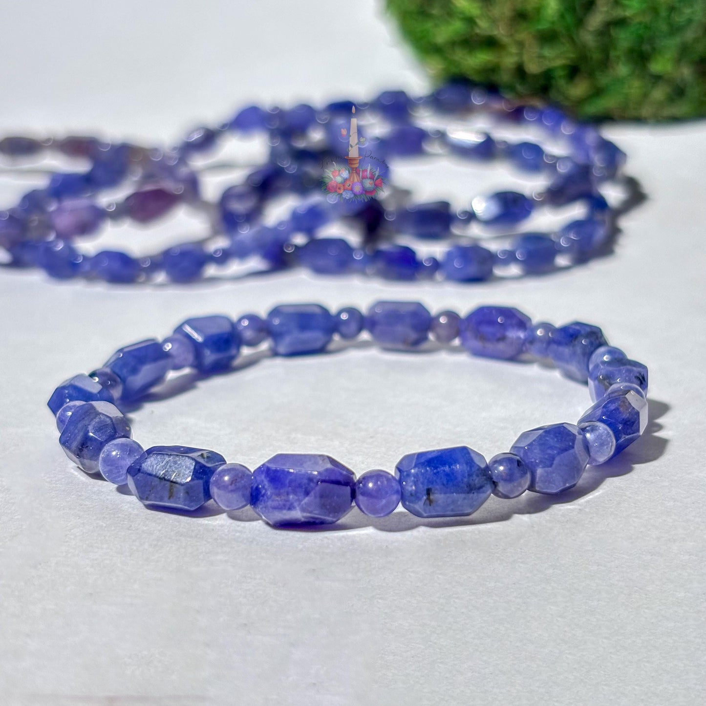 Tanzanite Faceted Bracelet