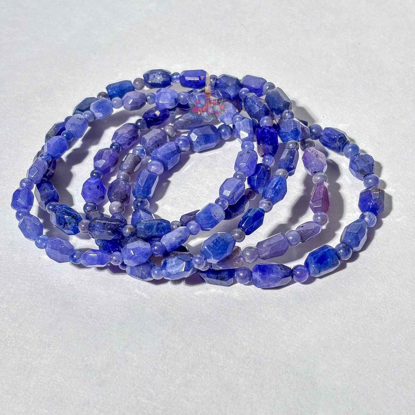 Tanzanite Faceted Bracelet