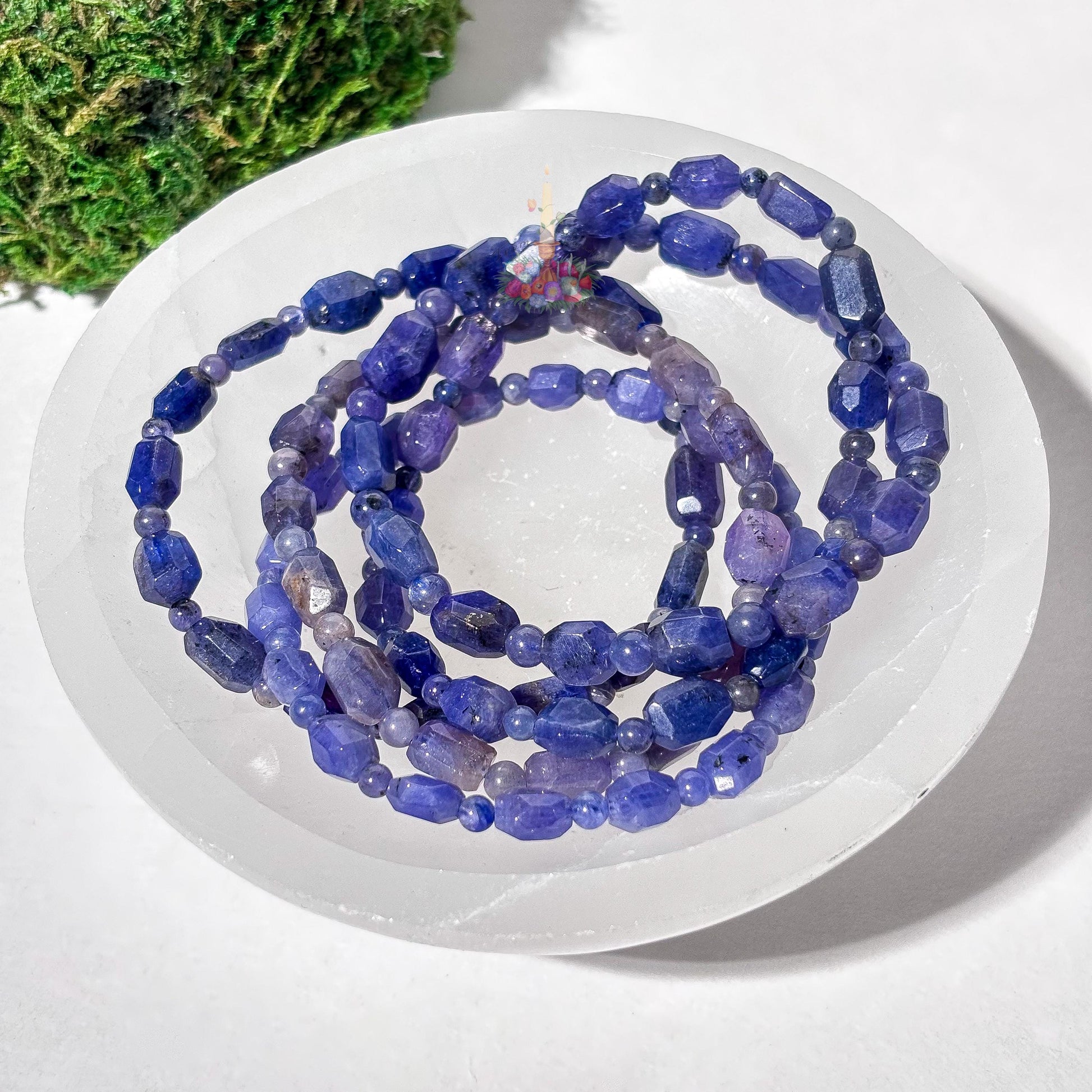 Tanzanite Faceted Bracelet
