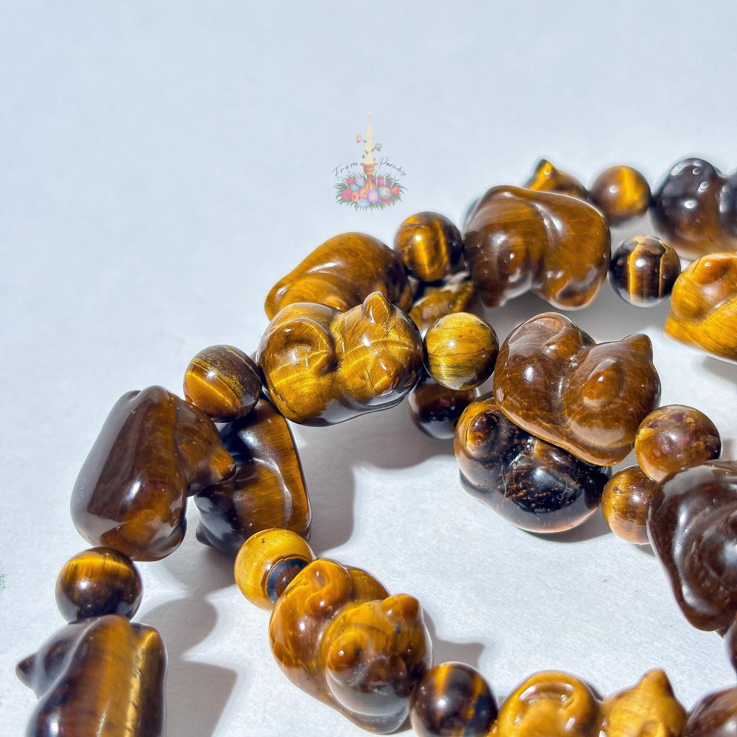 Tiger's Eye Cat Bracelet