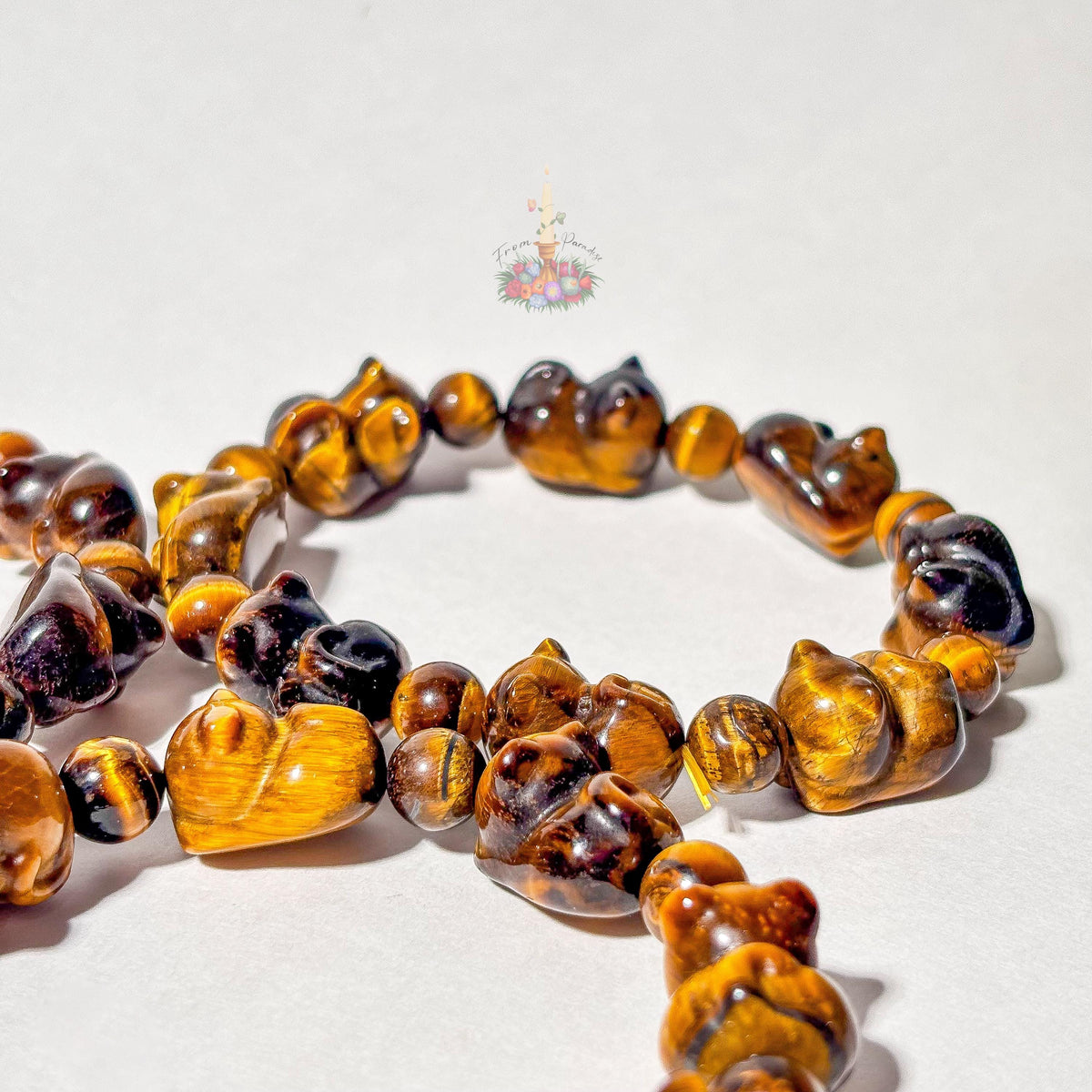 Tiger's Eye Cat Bracelet