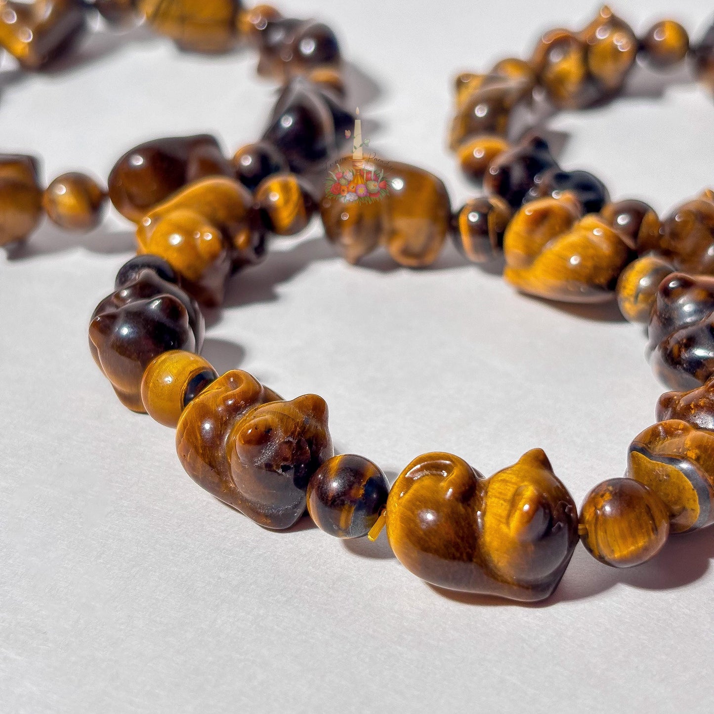 Tiger's Eye Cat Bracelet