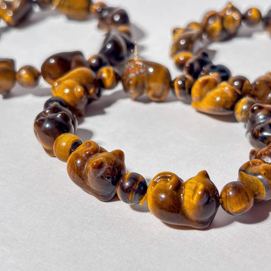Tiger's Eye Cat Bracelet