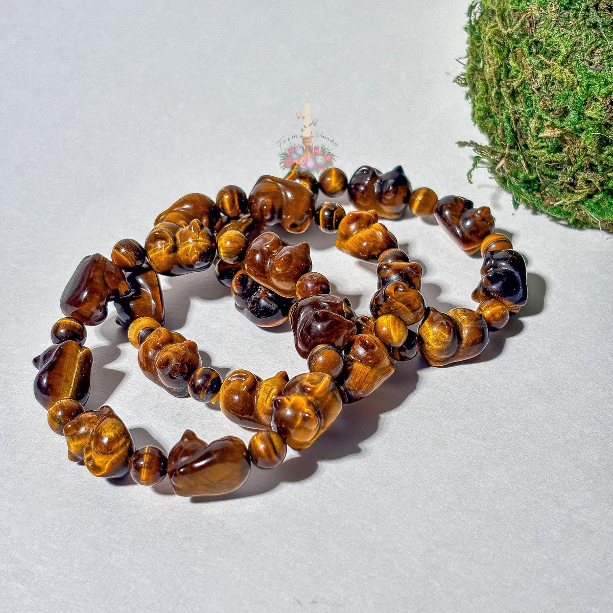 Tiger's Eye Cat Bracelet