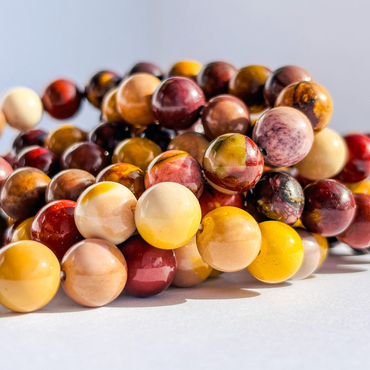 Mookaite Jasper Bracelet: Vitality & Power