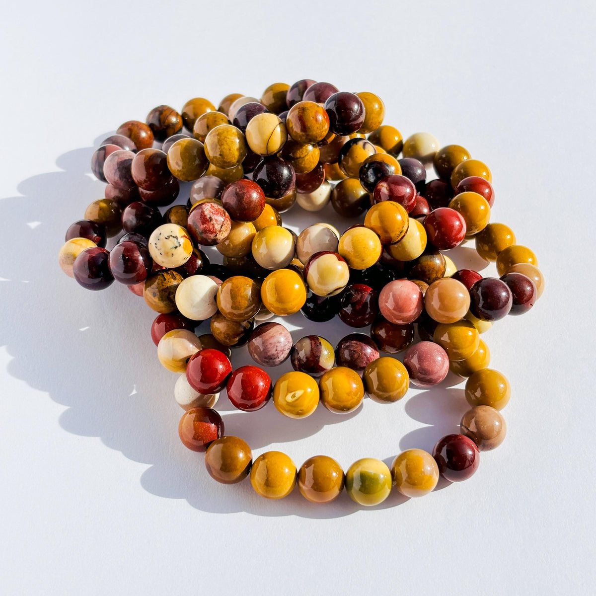 Mookaite Jasper Bracelet: Vitality & Power