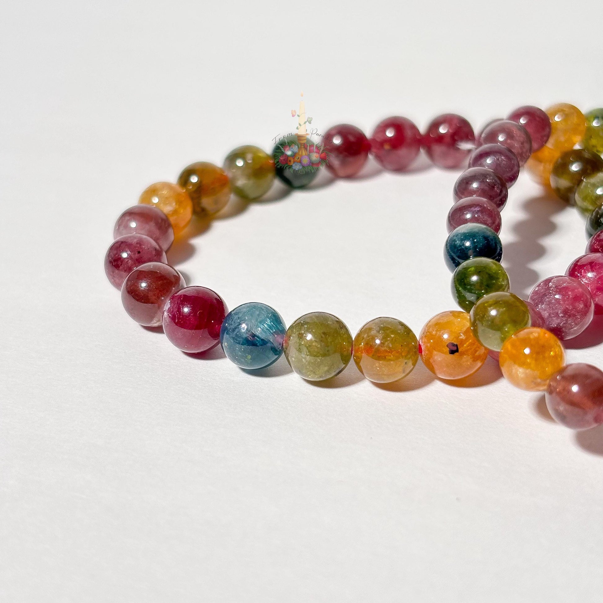 Mixed Tourmaline Bracelet: Protective & Balance