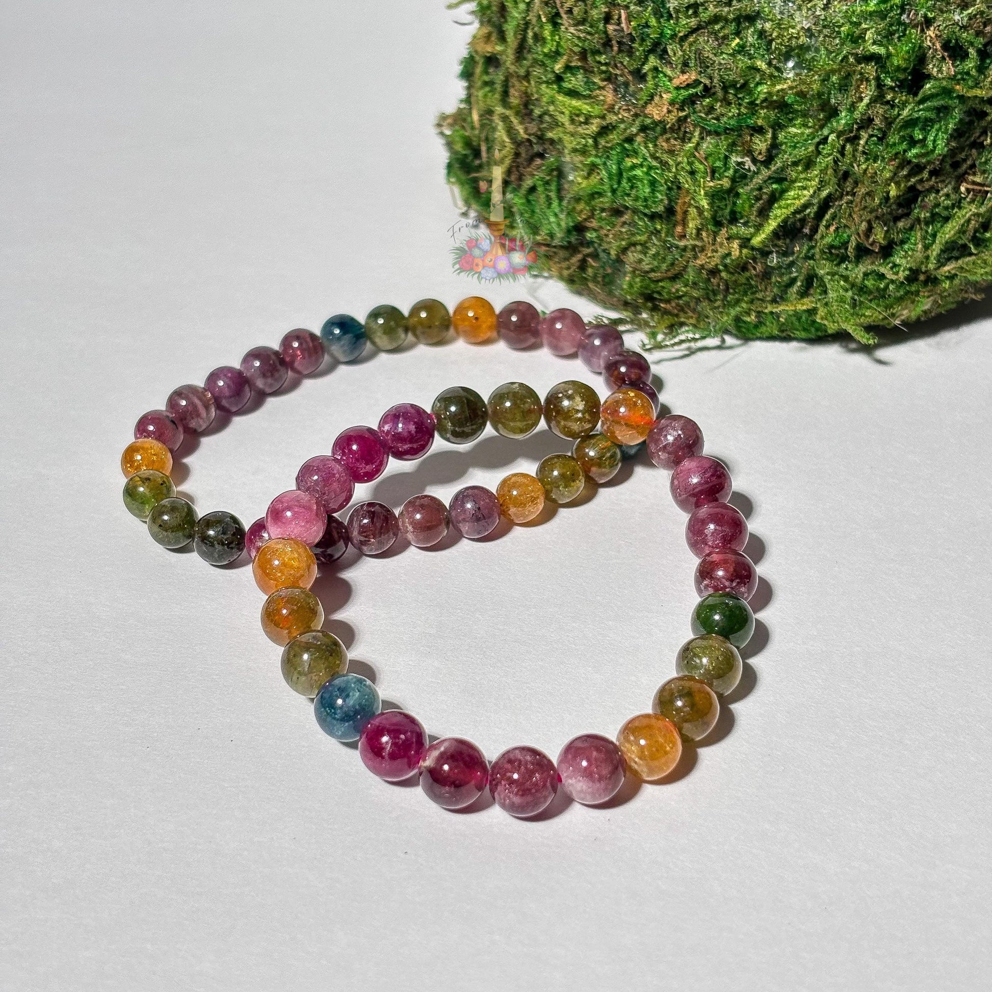 Mixed Tourmaline Bracelet: Protective & Balance