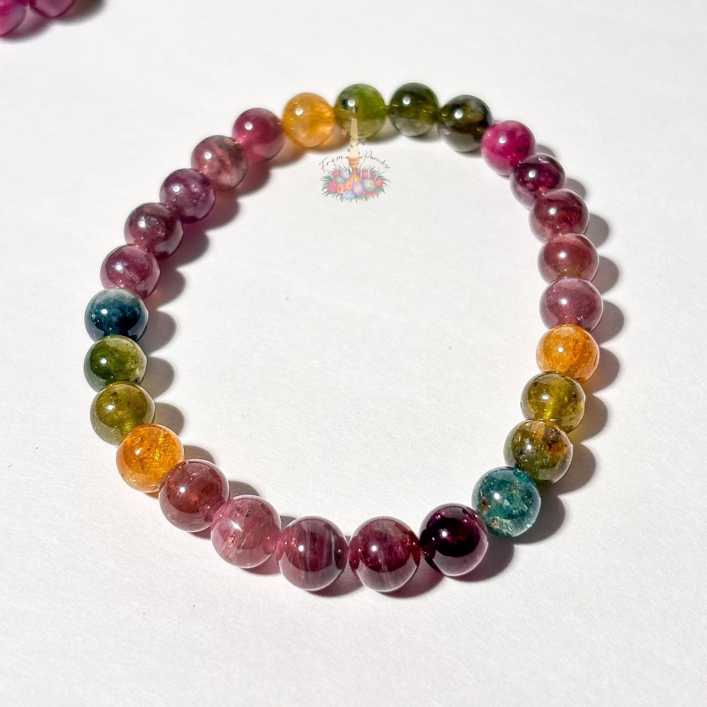 Mixed Tourmaline Bracelet: Protective & Balance